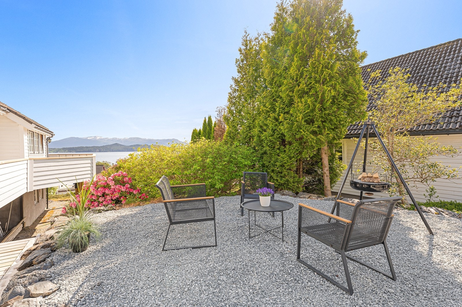 Det er også gode solforhold på eiendommen. Galleribilde