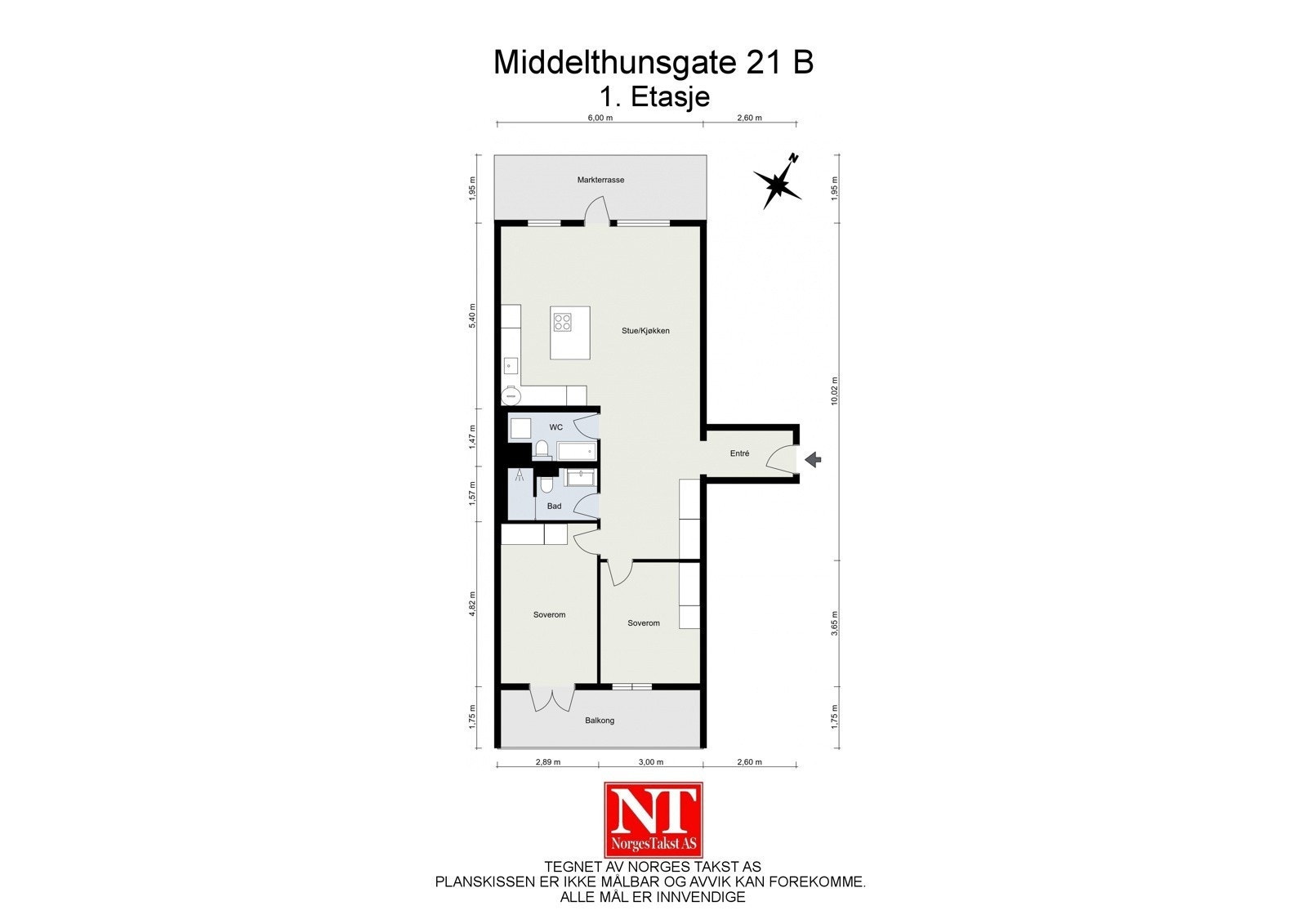 Plantegning. Galleribilde