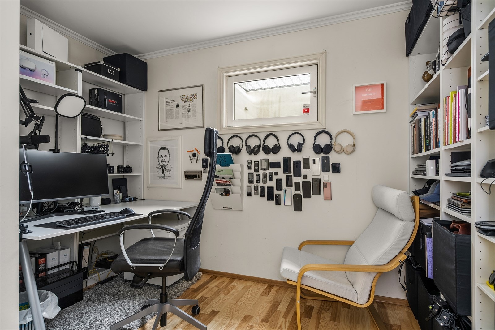 Kontor i underetasjen Galleribilde