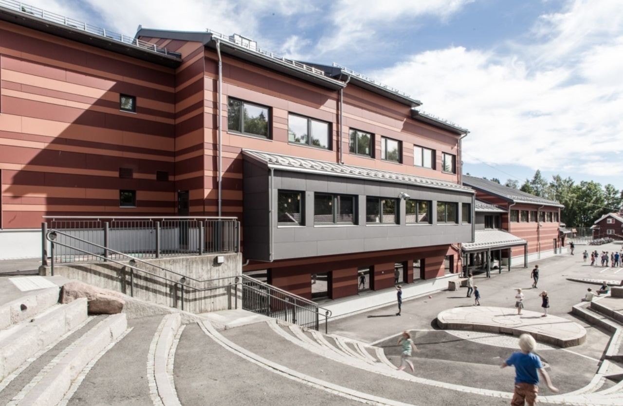 Under 10 minutter gange til Svendstuen barneskole og Midtstuen ungdomsskole Galleribilde