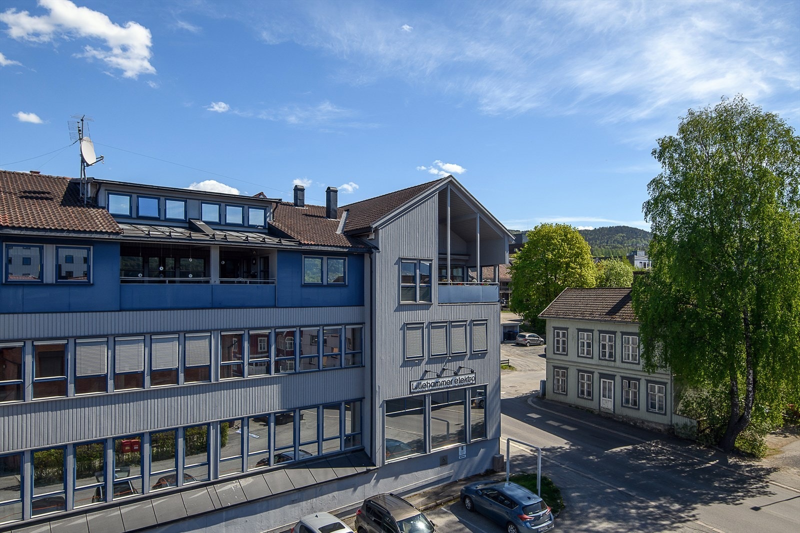 Meget sentral og solrik beliggenhet i Lillehammer sentrum. Galleribilde