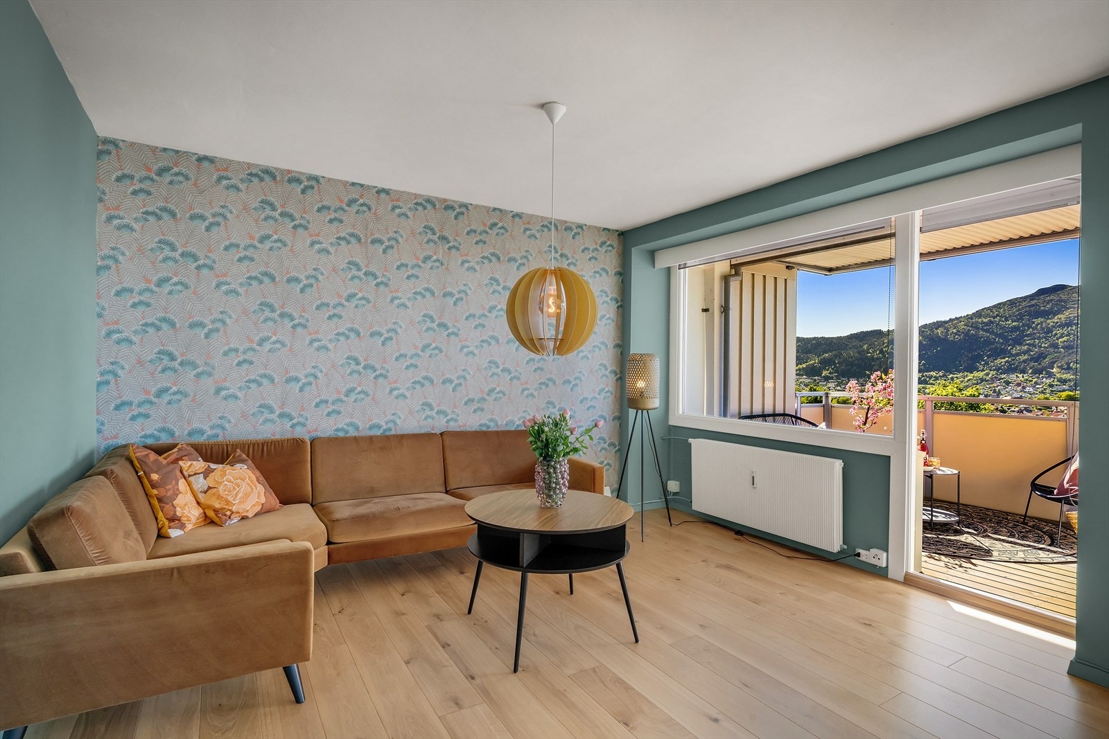 - Felleskostnadene inkluderer mye, blant annet grunnpakke for TV/internett og sentralvarme - Galleribilde