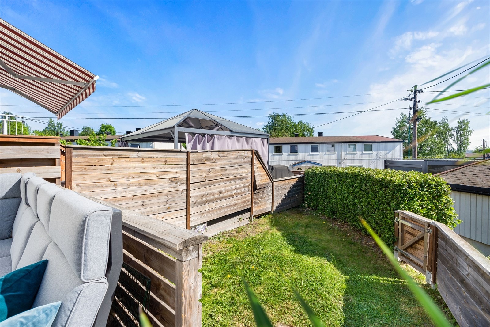 Videre er det herlig inngjerdet hage - perfekt for barna eller husdyr. Galleribilde