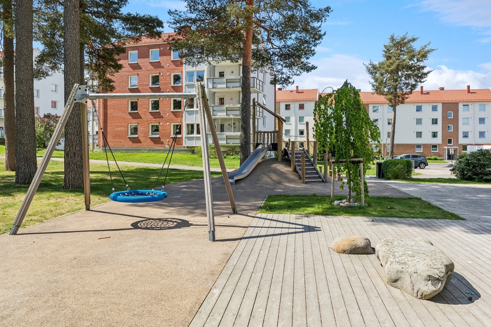 Omgivelsene er godt tilrettelagt for personer i alle aldre. Galleribilde