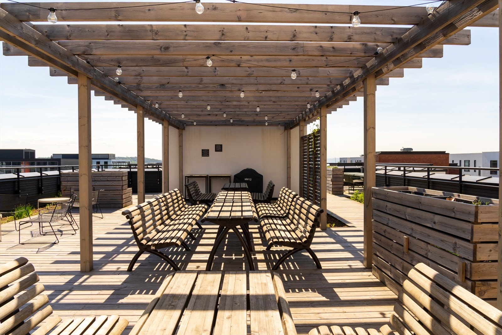Her har du også tilgang til Krydderhagens og kanskje Lørens fineste takterrasse. Galleribilde