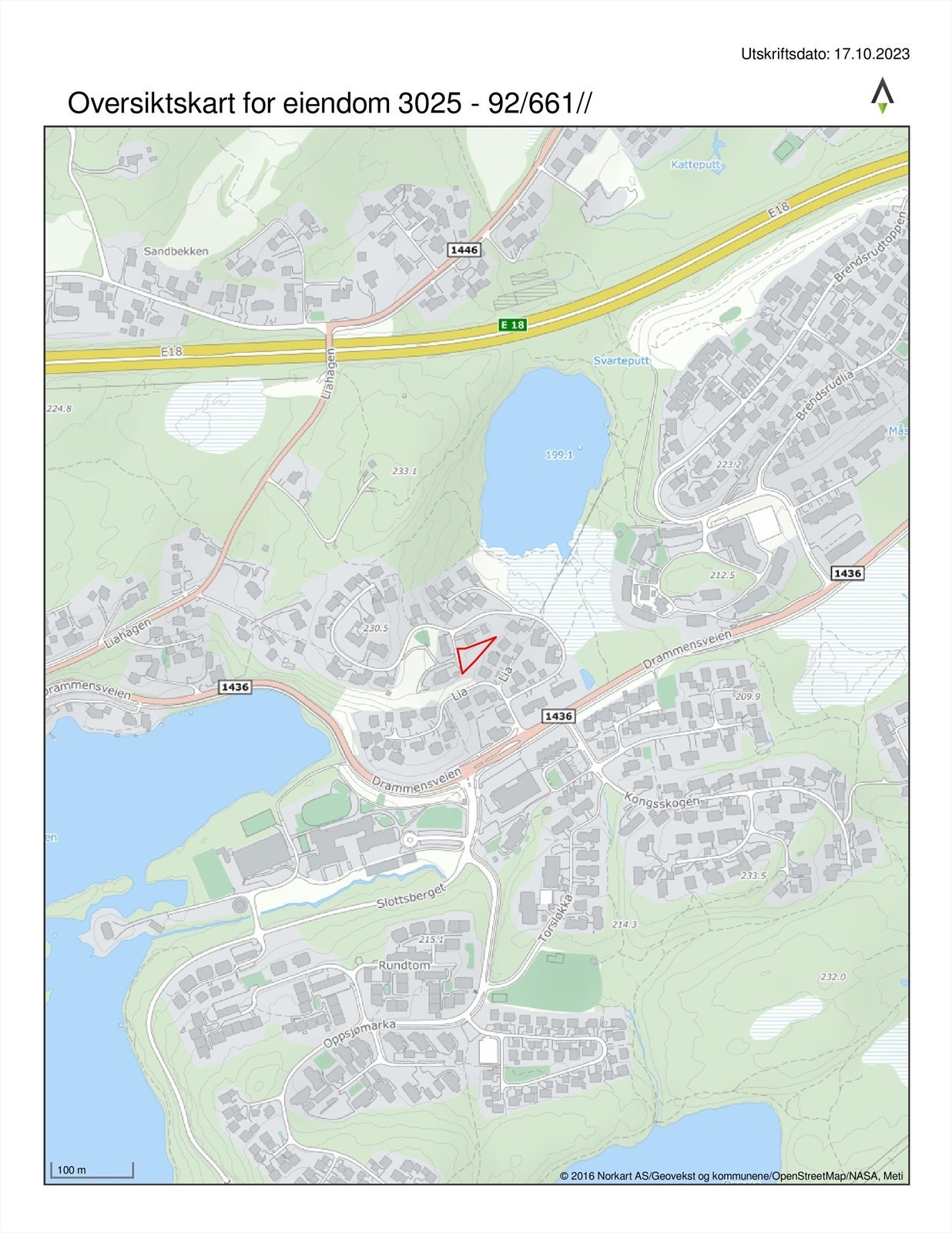 Oversiktskart. Galleribilde