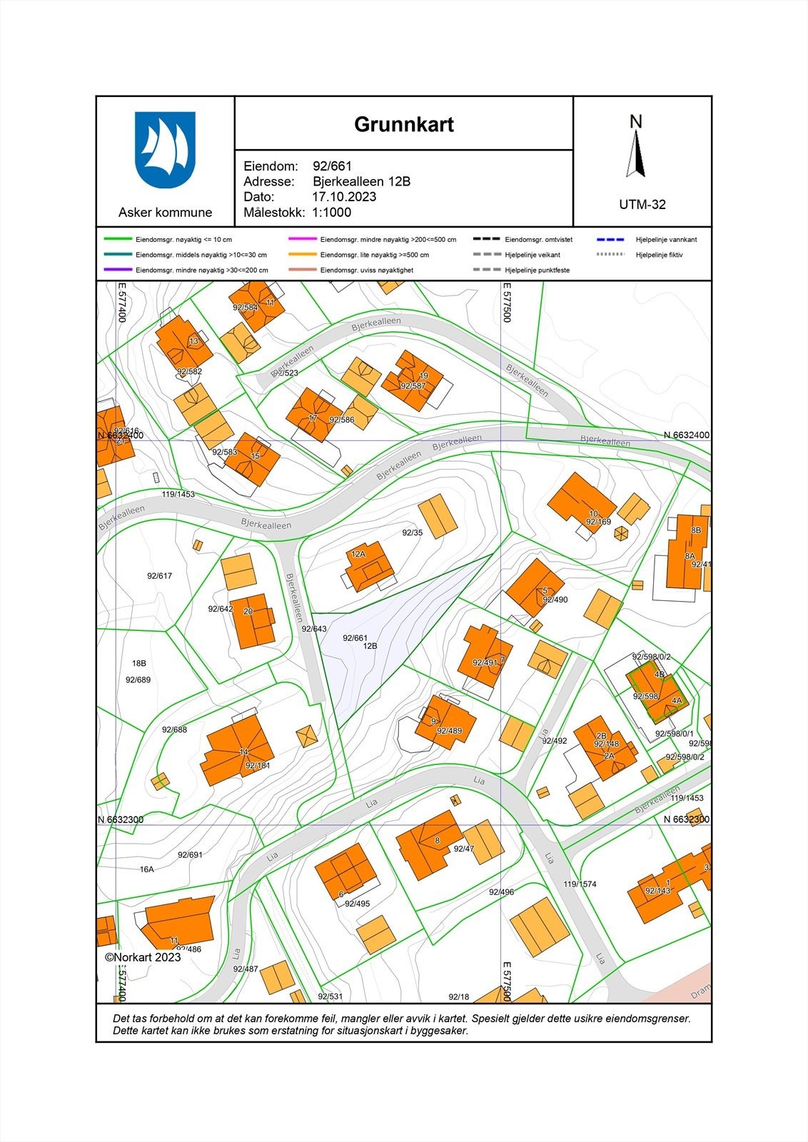 Grunnkart. Galleribilde