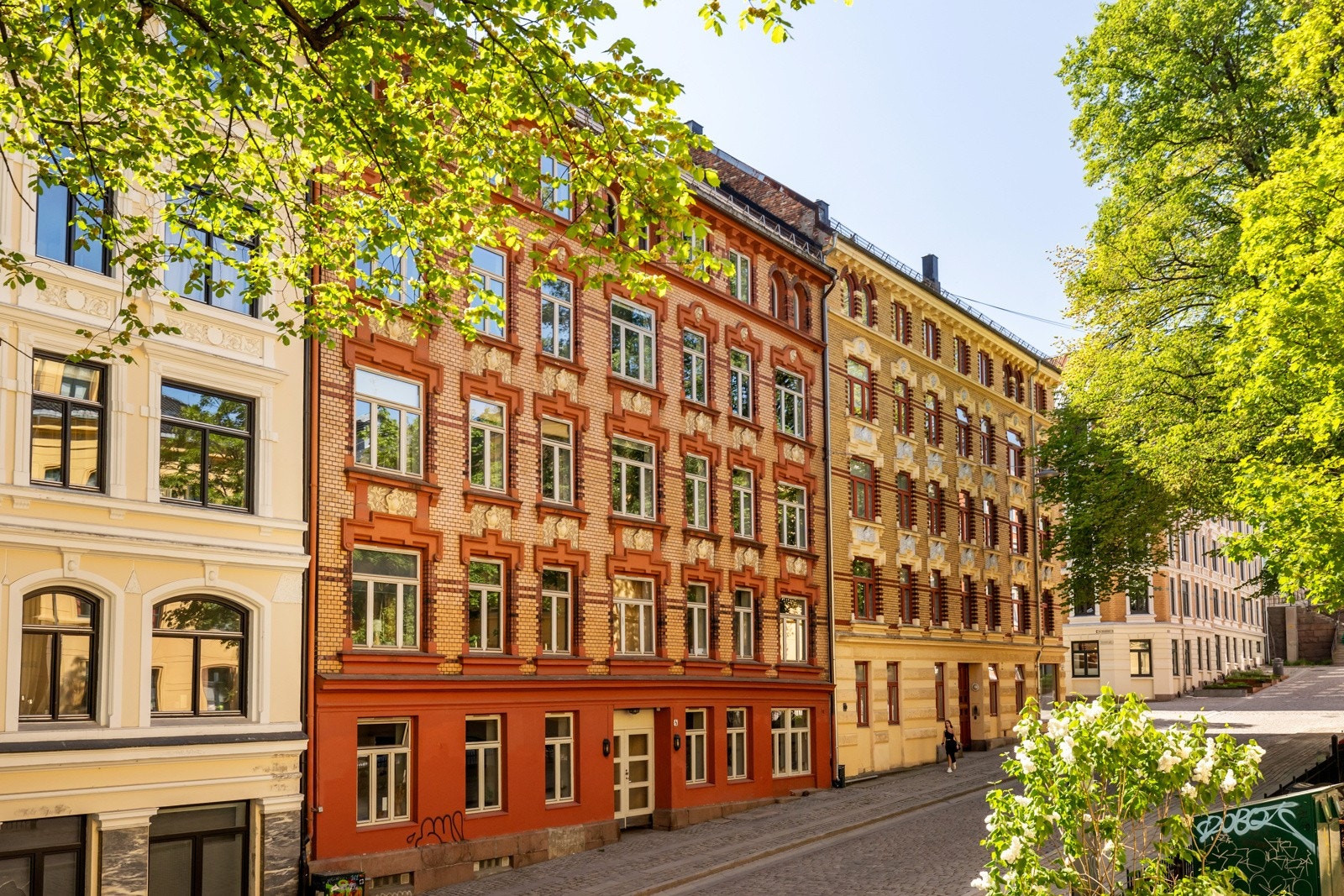 I Wilses gate 4 bor du i et svært populært område midt mellom St.Hanshaugen, Grünerløkka og sentrum Galleribilde