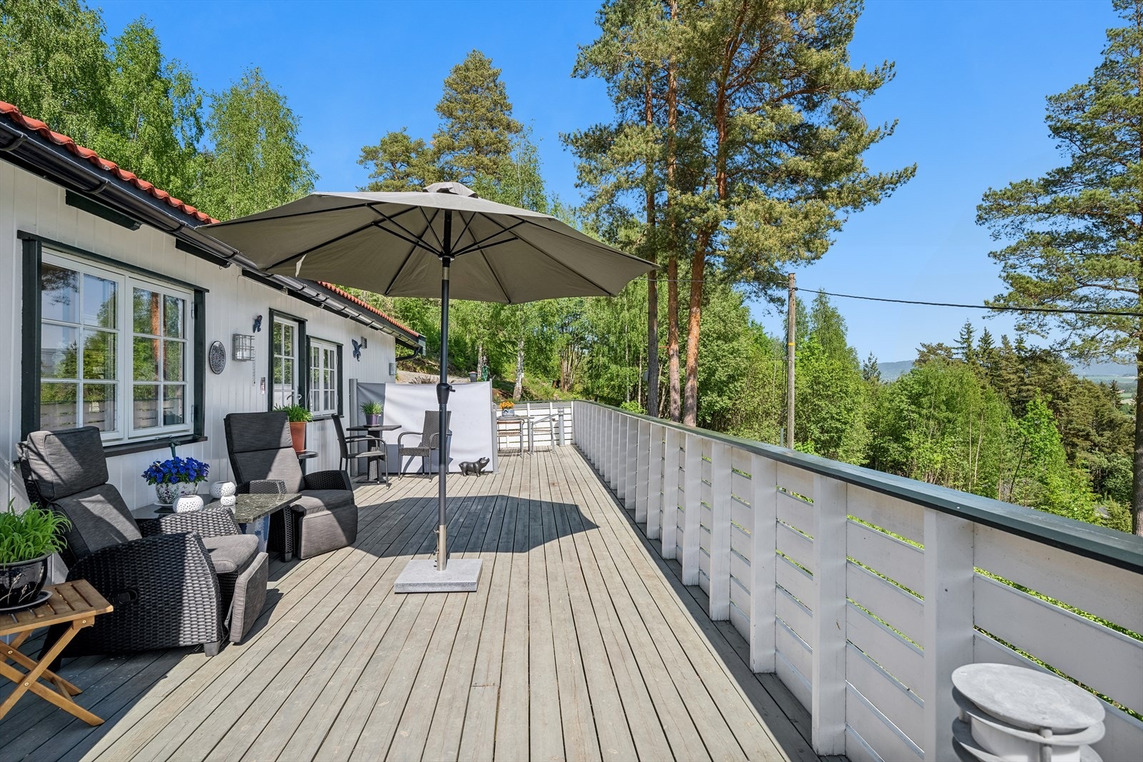 - Eiendommen ligger landlig til på Ask, ca 7,5 km syd for Hønefoss sentrum - Galleribilde