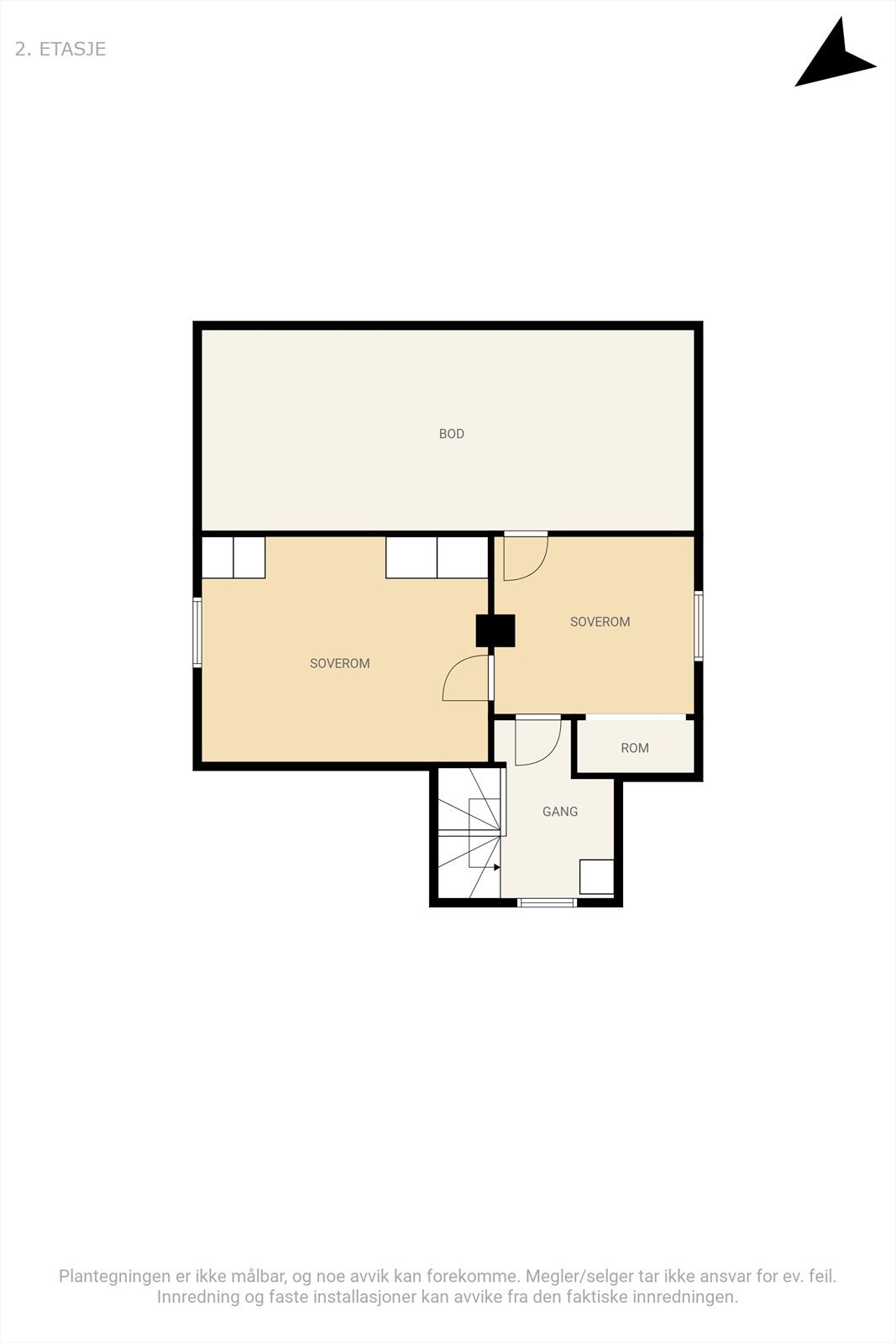 - Plantegninger loftetasje - Galleribilde