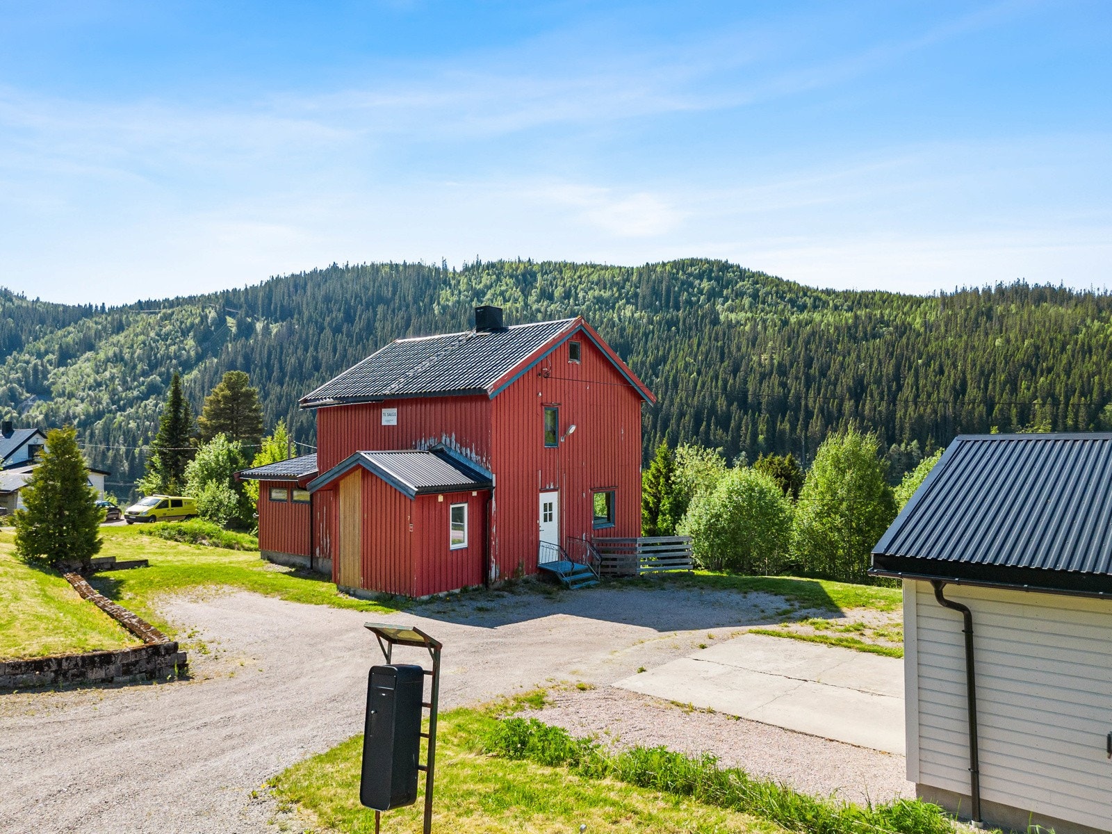 Dronefoto Galleribilde