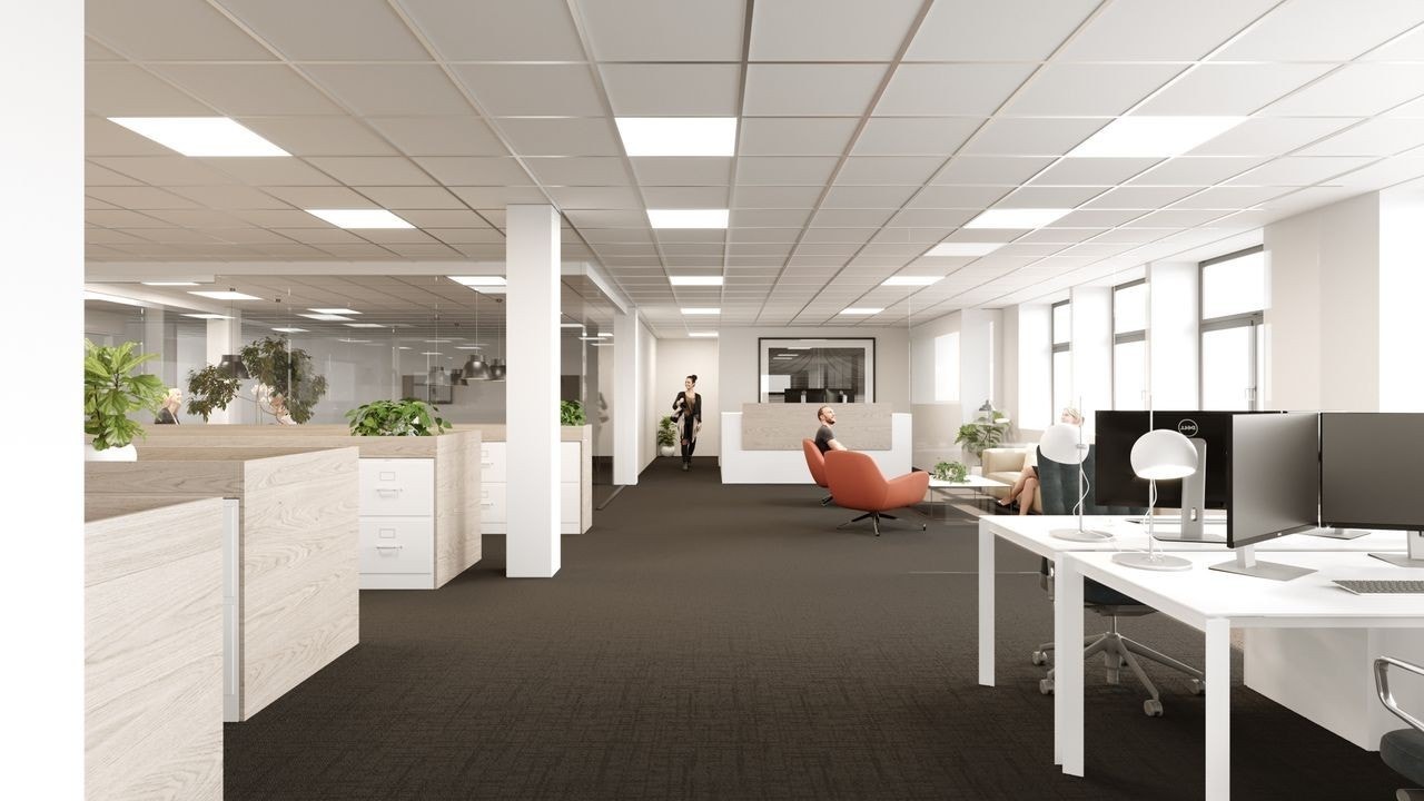 Mulighetsstudie - kontor 2.etg - 600 kvm Galleribilde