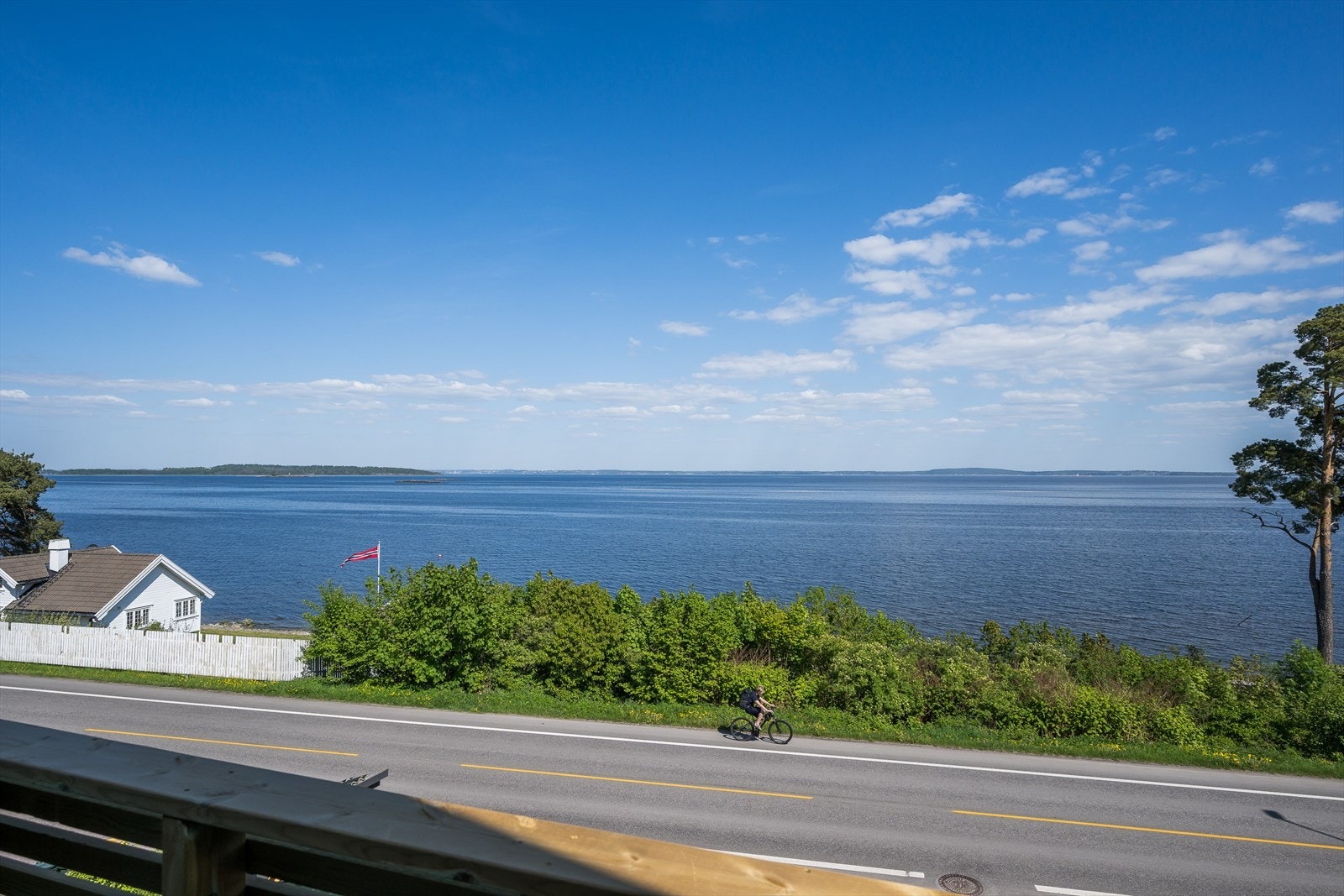 Utsikten fra balkongen. Galleribilde