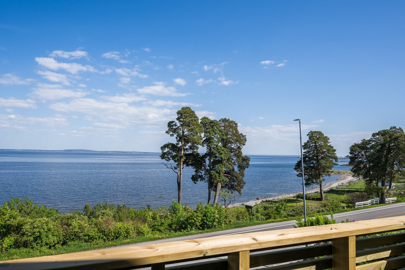Utsikten fra balkongen. Galleribilde