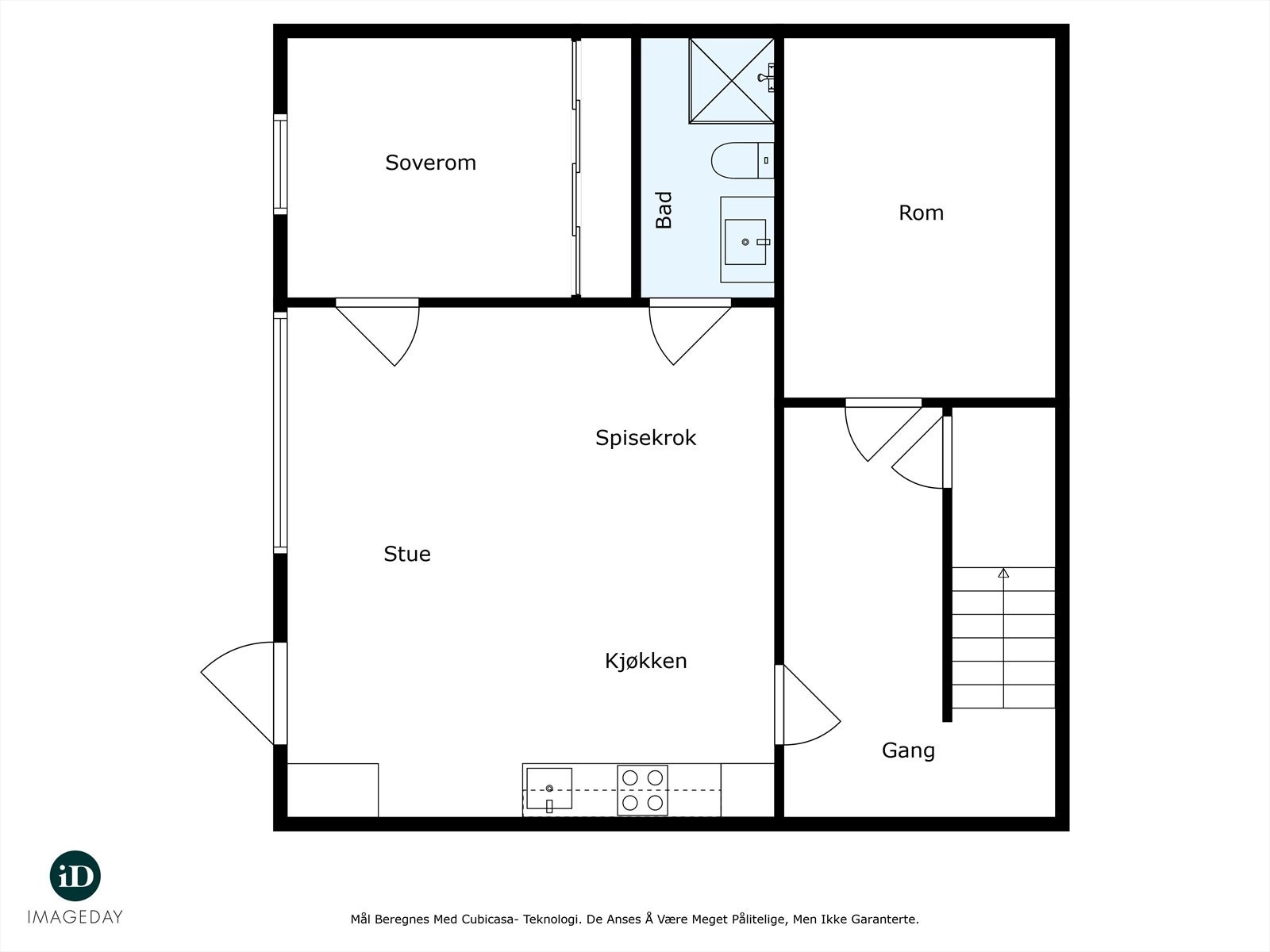 Plantegning sokkeletasje Galleribilde