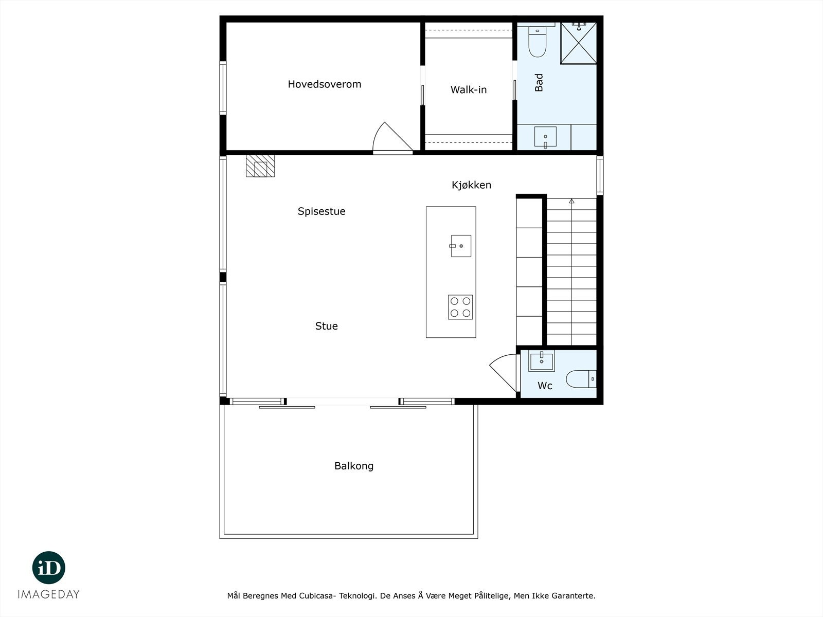 Plantegning 2. etasje Galleribilde