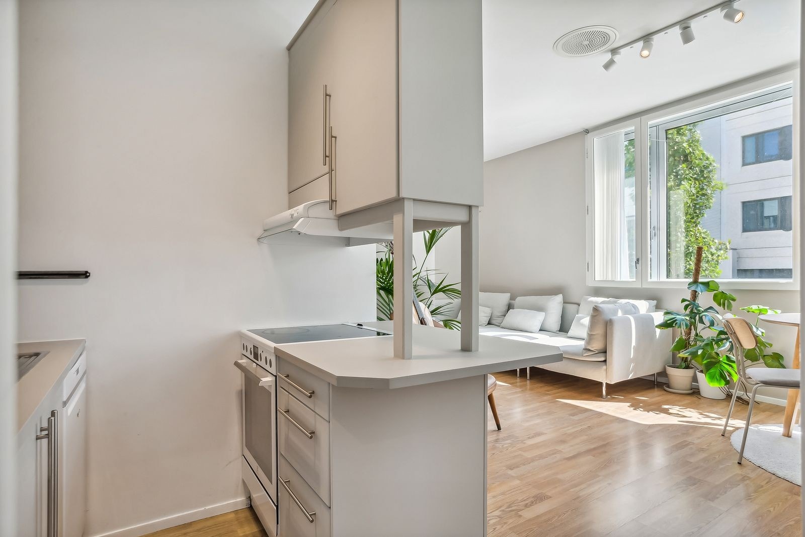 Åpen kjøkkenløsning. Galleribilde
