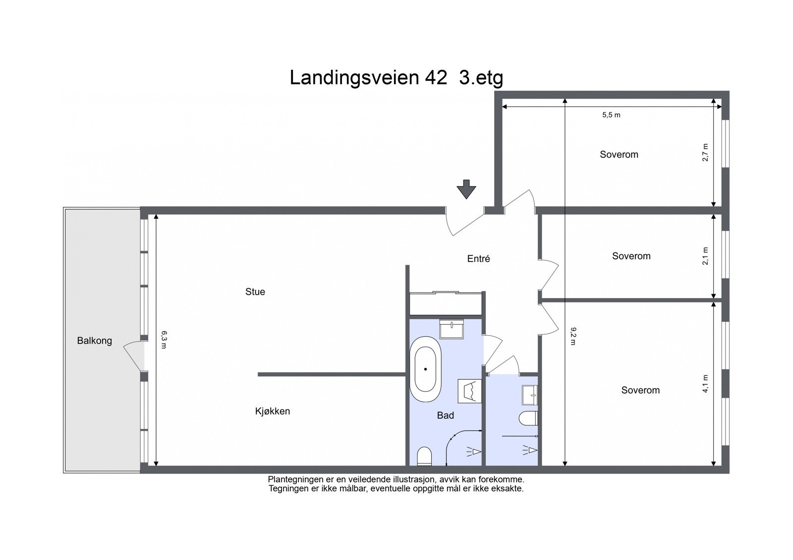 Plantegning. Galleribilde