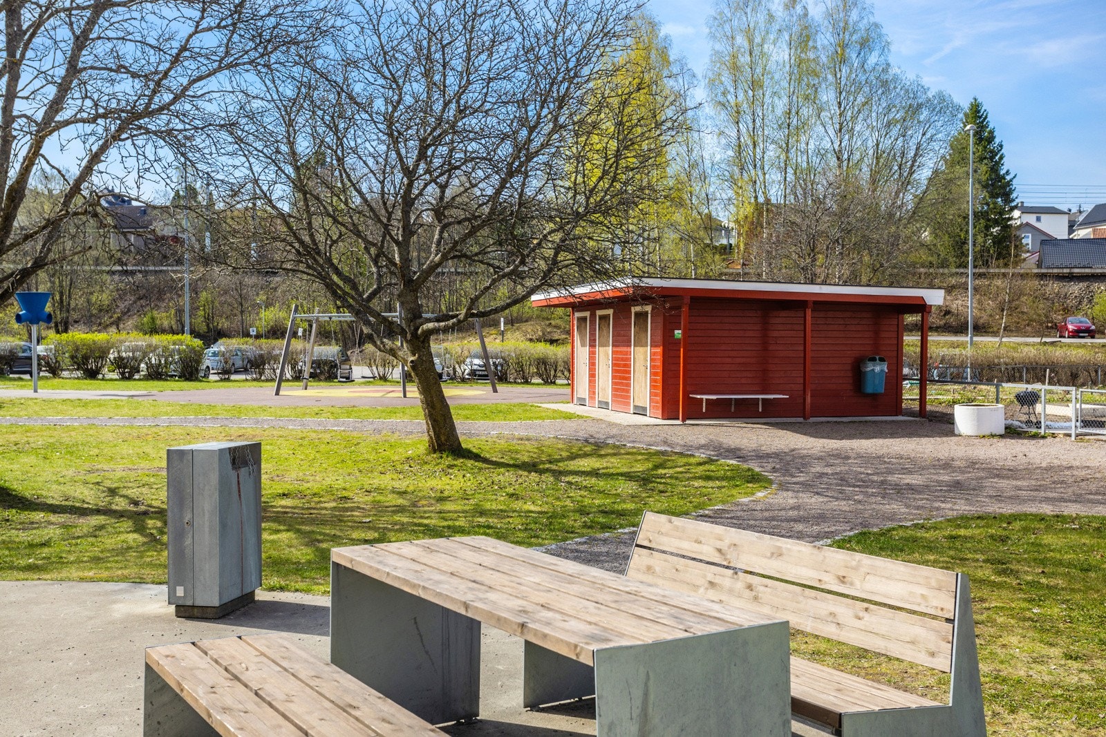 Området byr på mange koselige turstier. Galleribilde