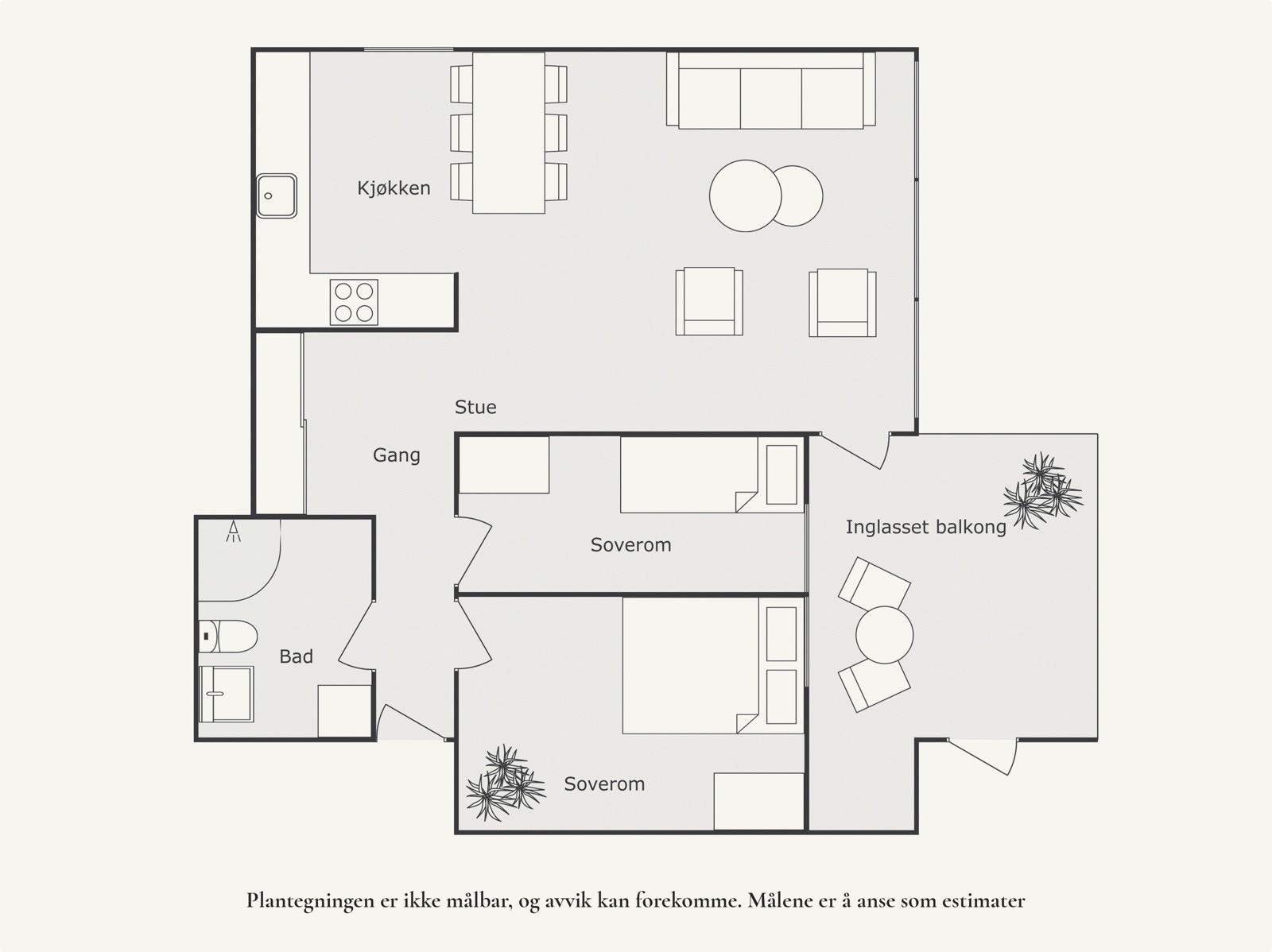 Plantegning. Galleribilde