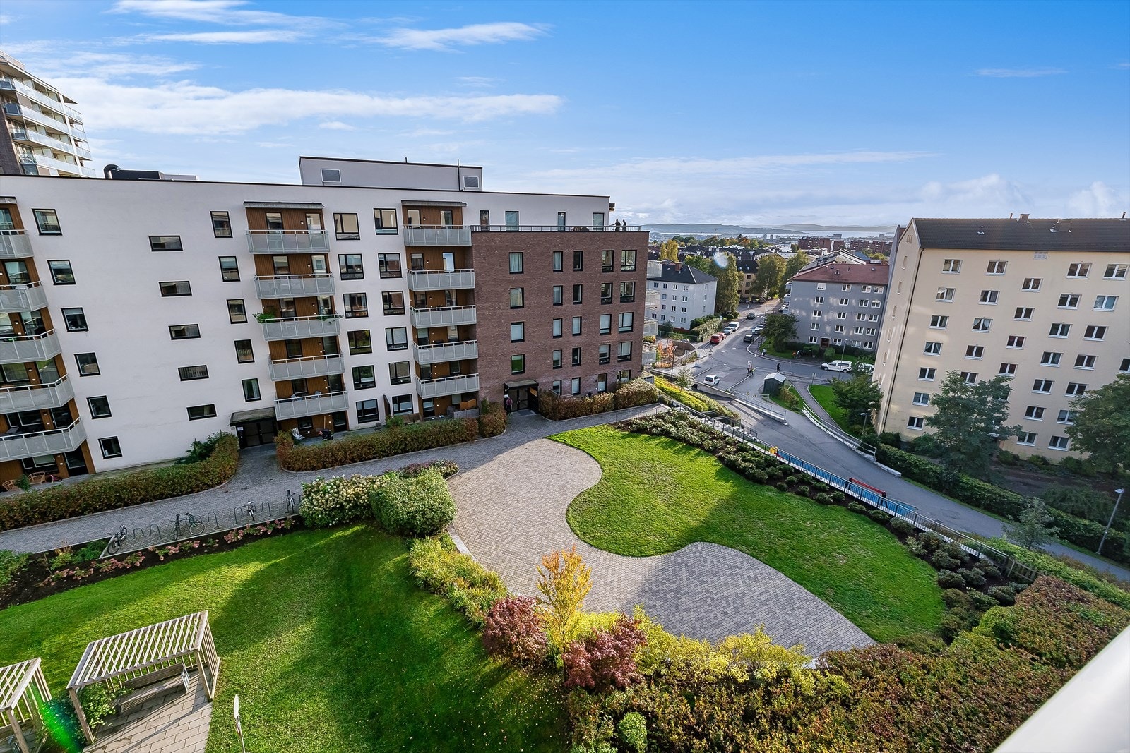 Rommet er vendt mot rolige fellesområder. Galleribilde