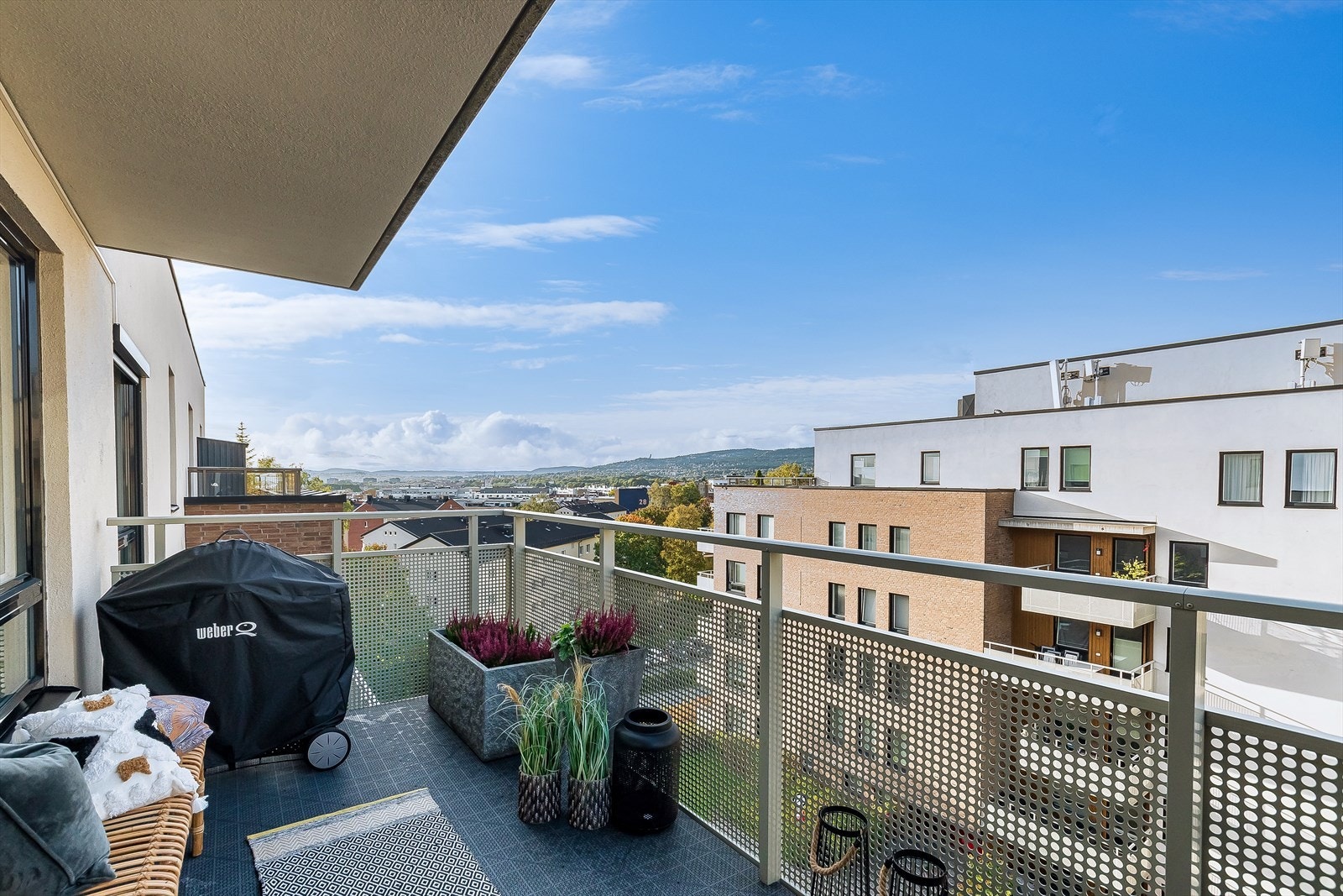 Her har du fantastisk utsikt mot Oslo sentrum. Galleribilde