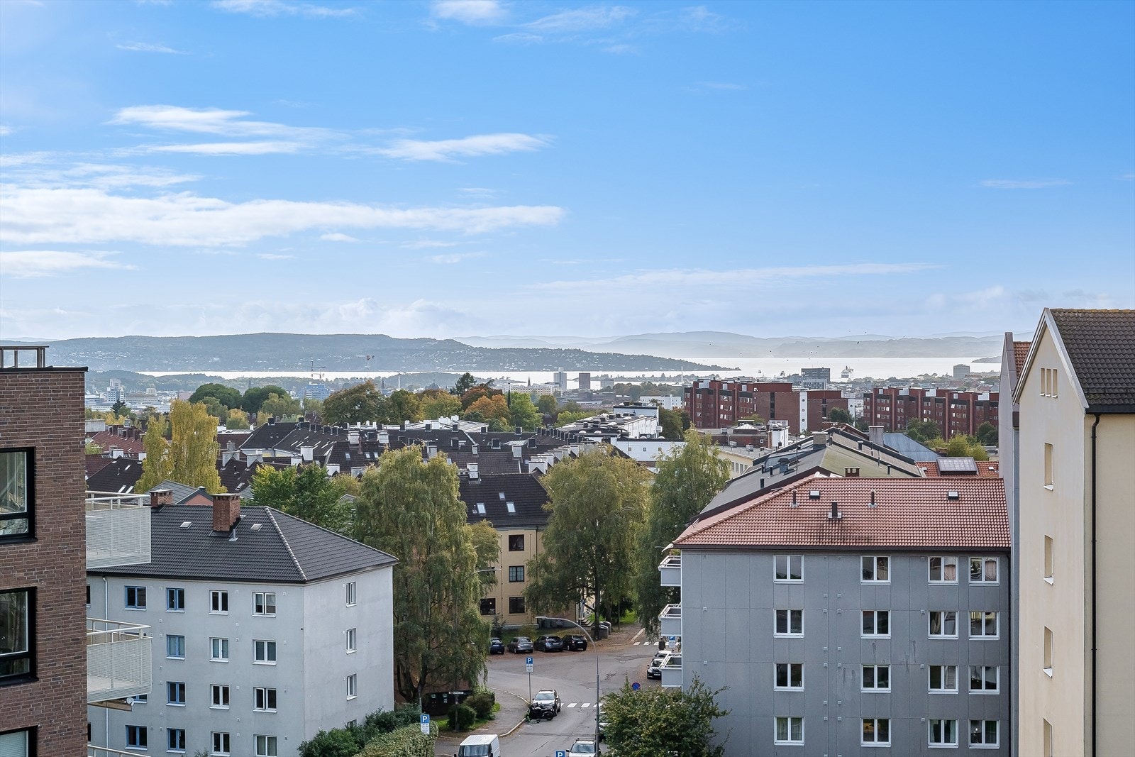 Herfra har du også fantastisk utsikt mot byen og Oslofjorden. Galleribilde