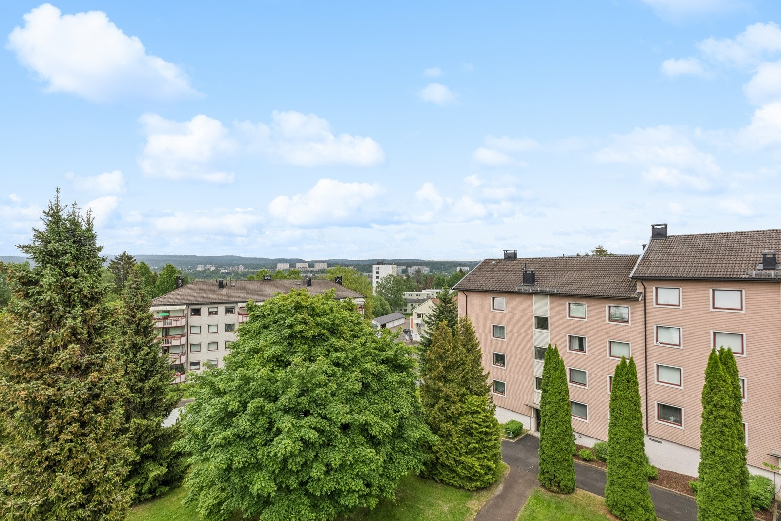 Balkong og utsikt Galleribilde