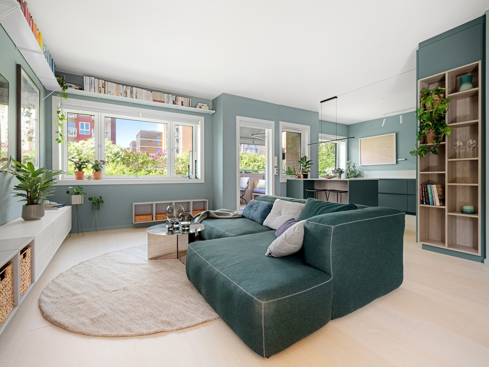 Leiligheten er renovert i 2020 i regi av entreprenør, De Lilla AS. Galleribilde