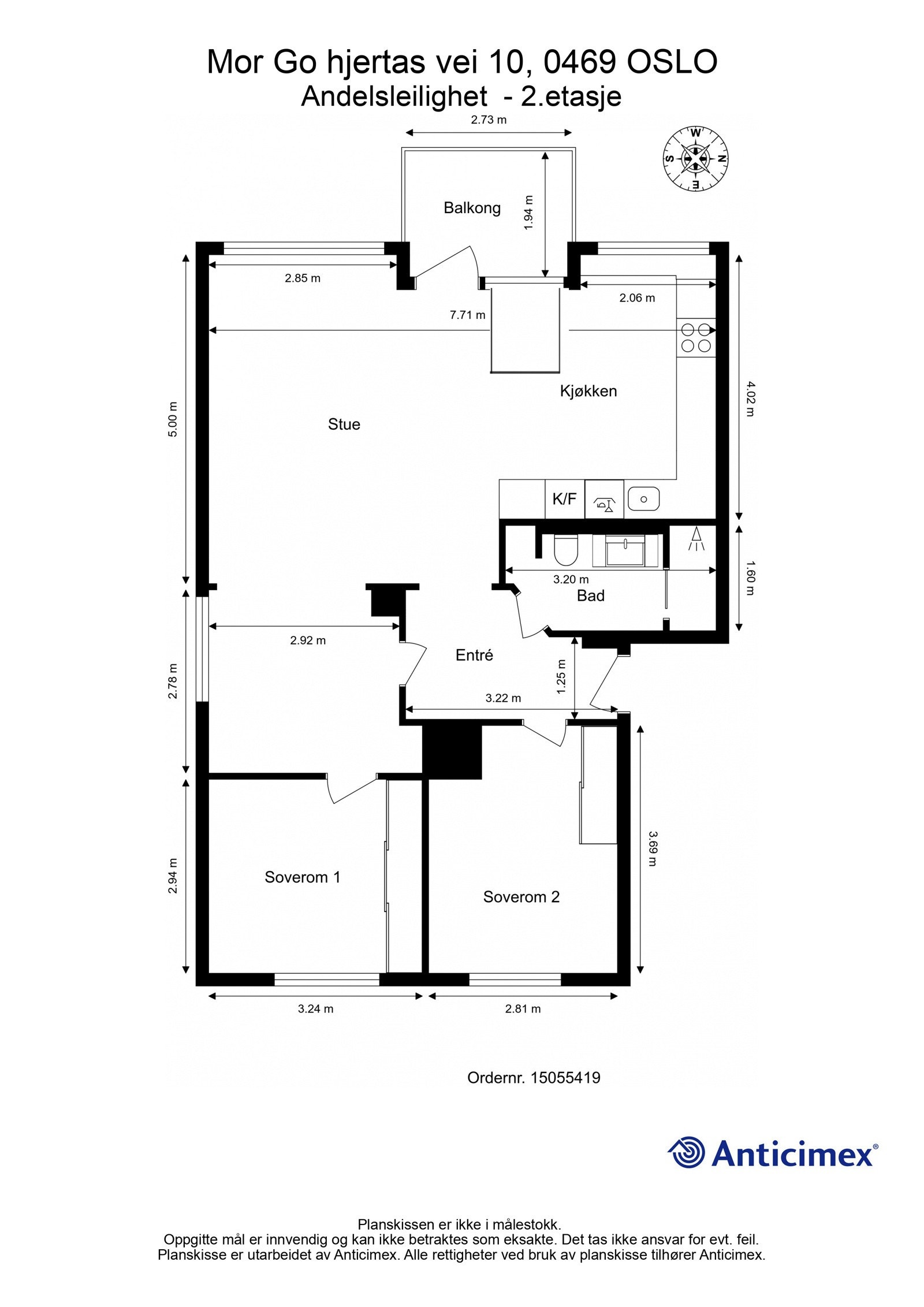 Plantegning. Galleribilde