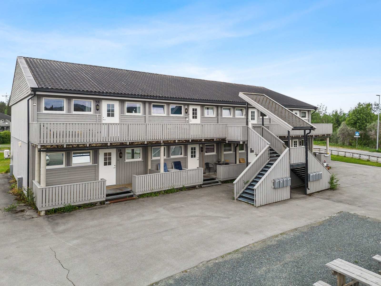 Fasadebilde. Galleribilde