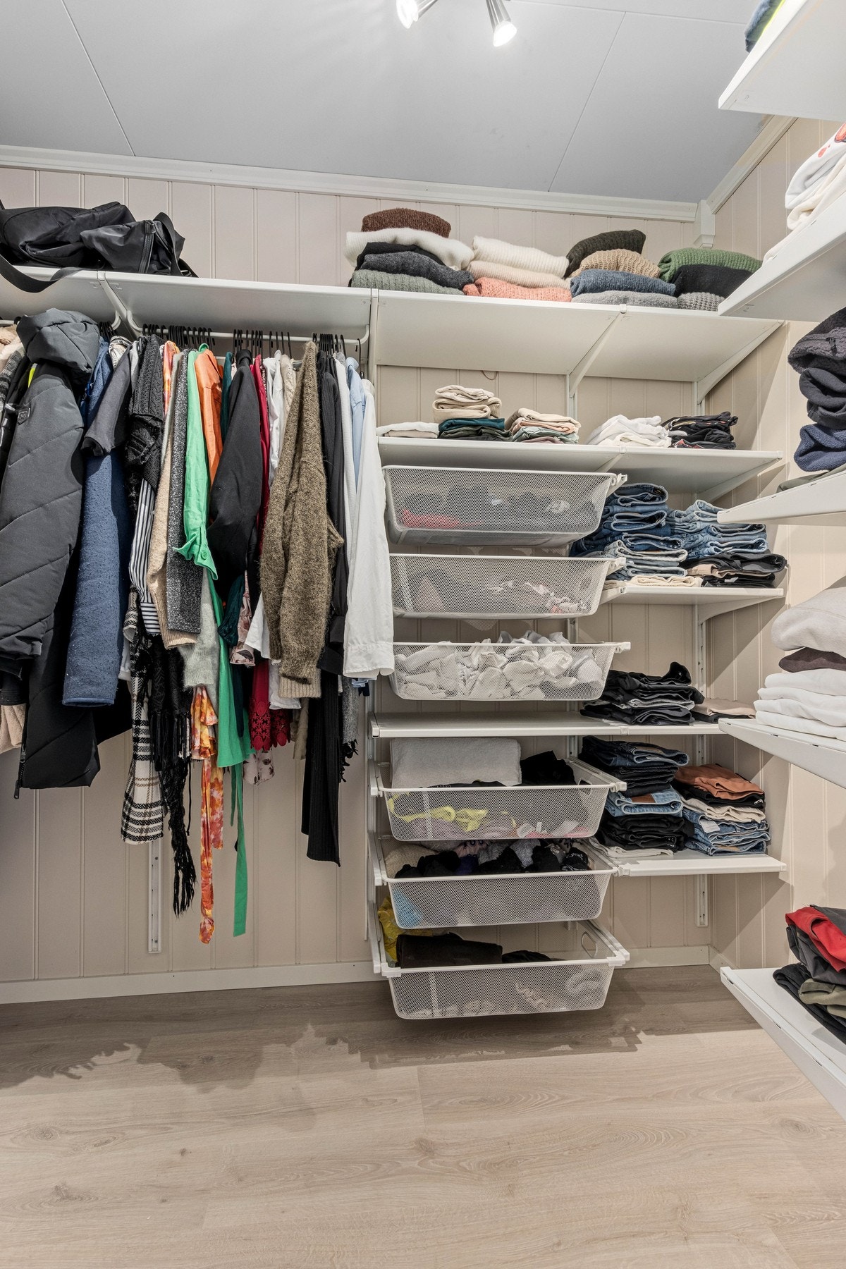 Garderoberom. Galleribilde