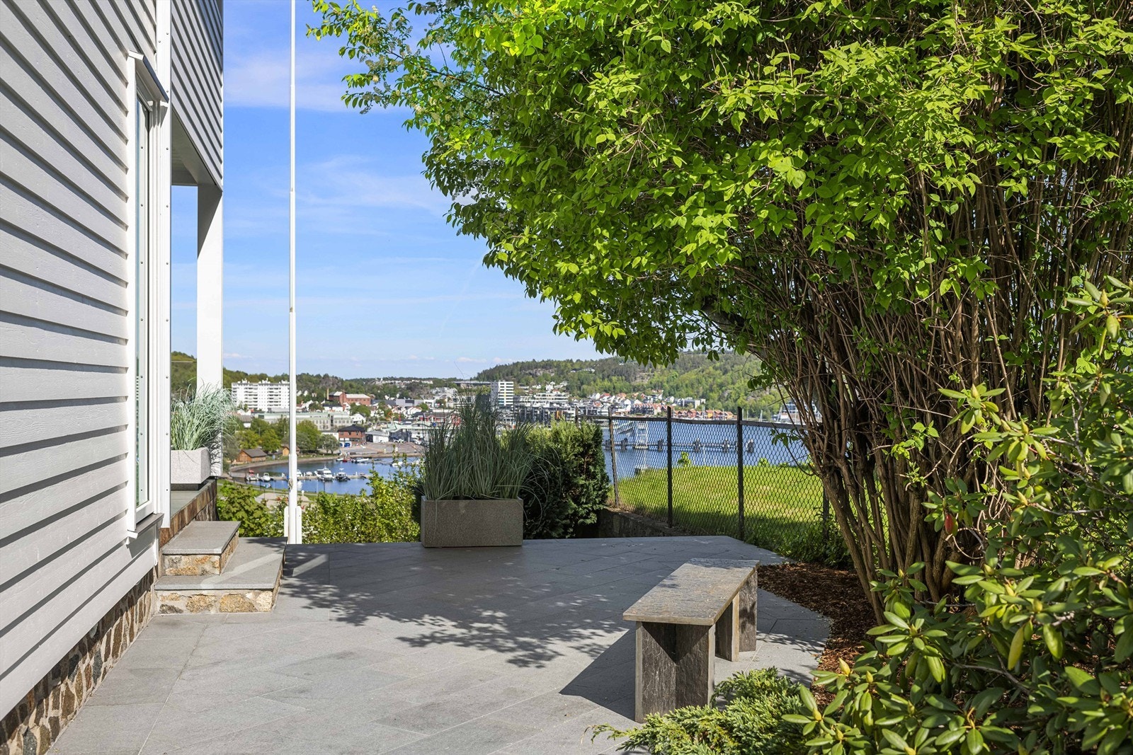 Utsikt fra alle uteplassene Galleribilde