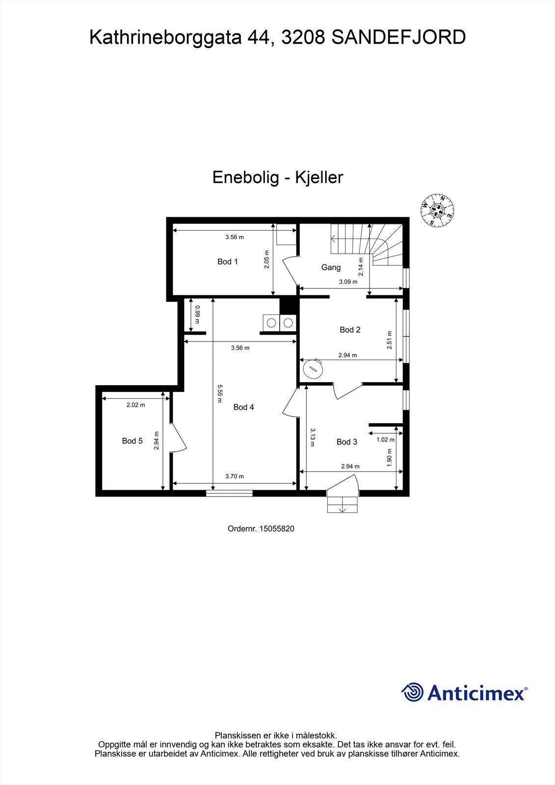 Plantegning Kjeller Galleribilde