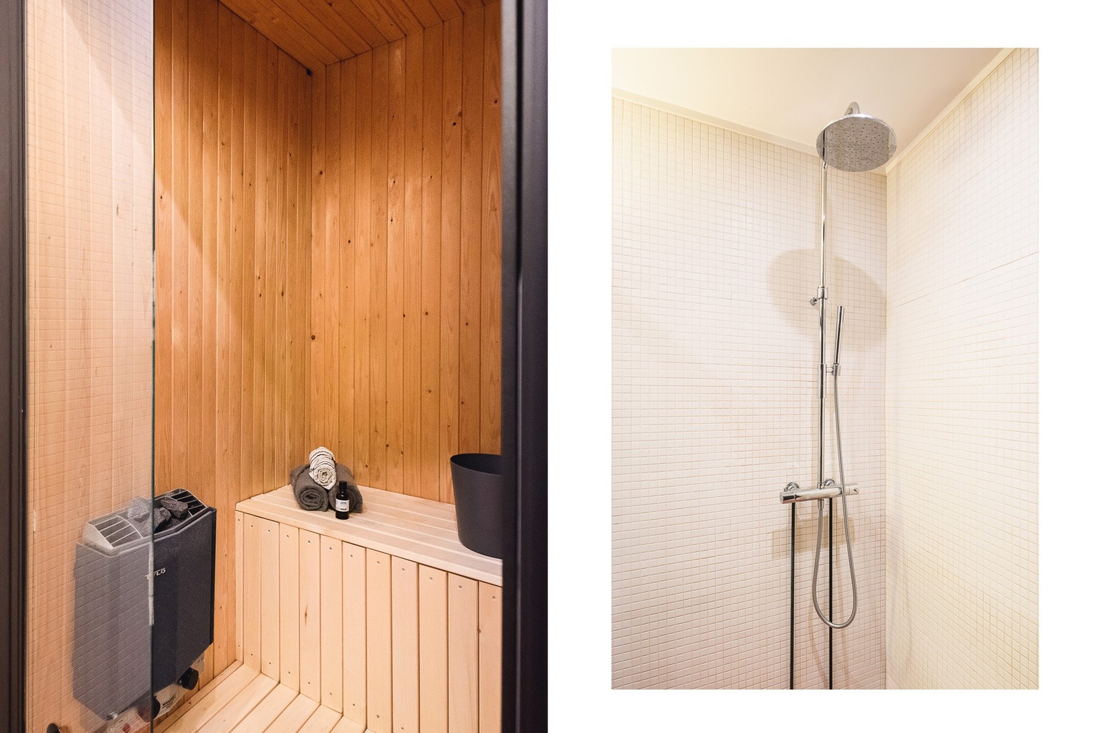 Flott badstue med moderne innredning fra 2018. Galleribilde