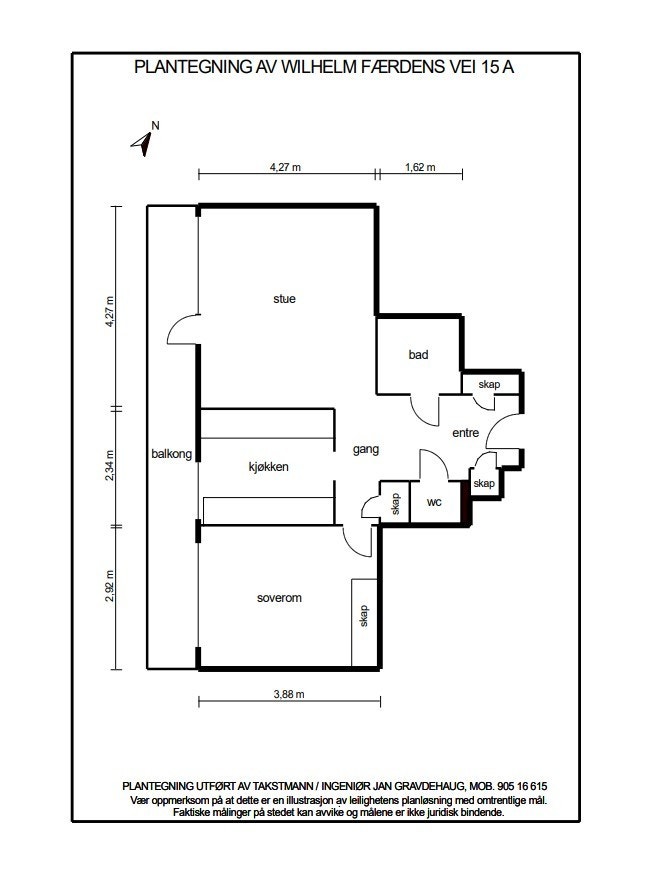Plantegning. Galleribilde
