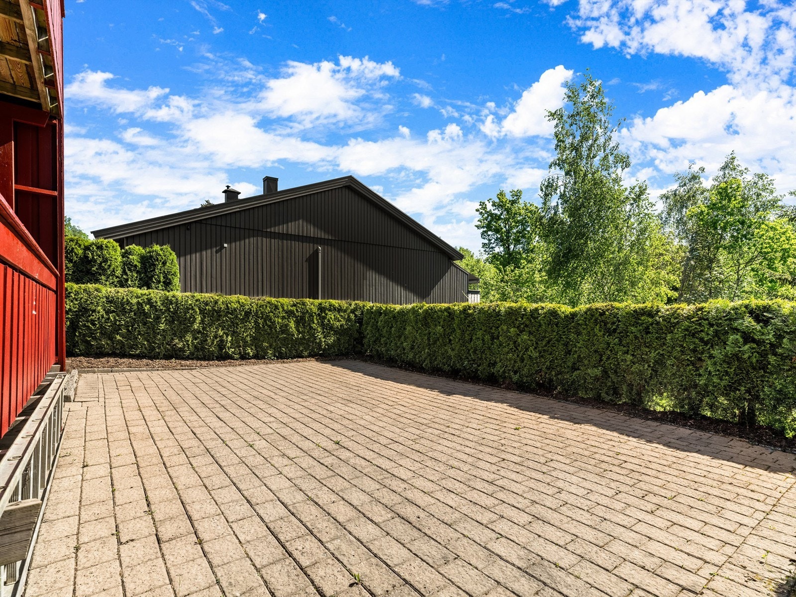 Arealet foran terrassen har flere bruksmuligheter. Galleribilde