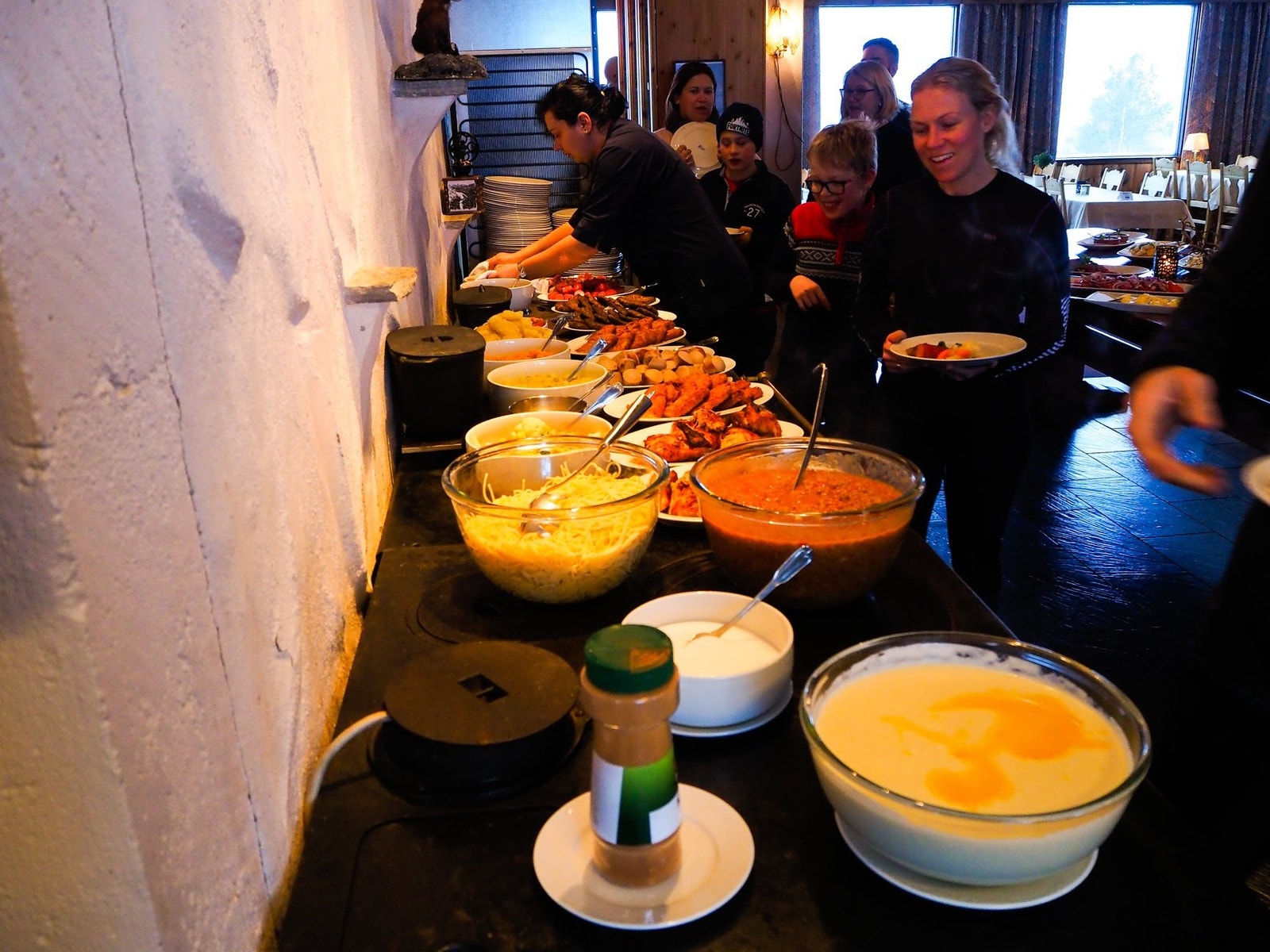 Serveringen på Lia Fjellhotell er førsteklasses Galleribilde