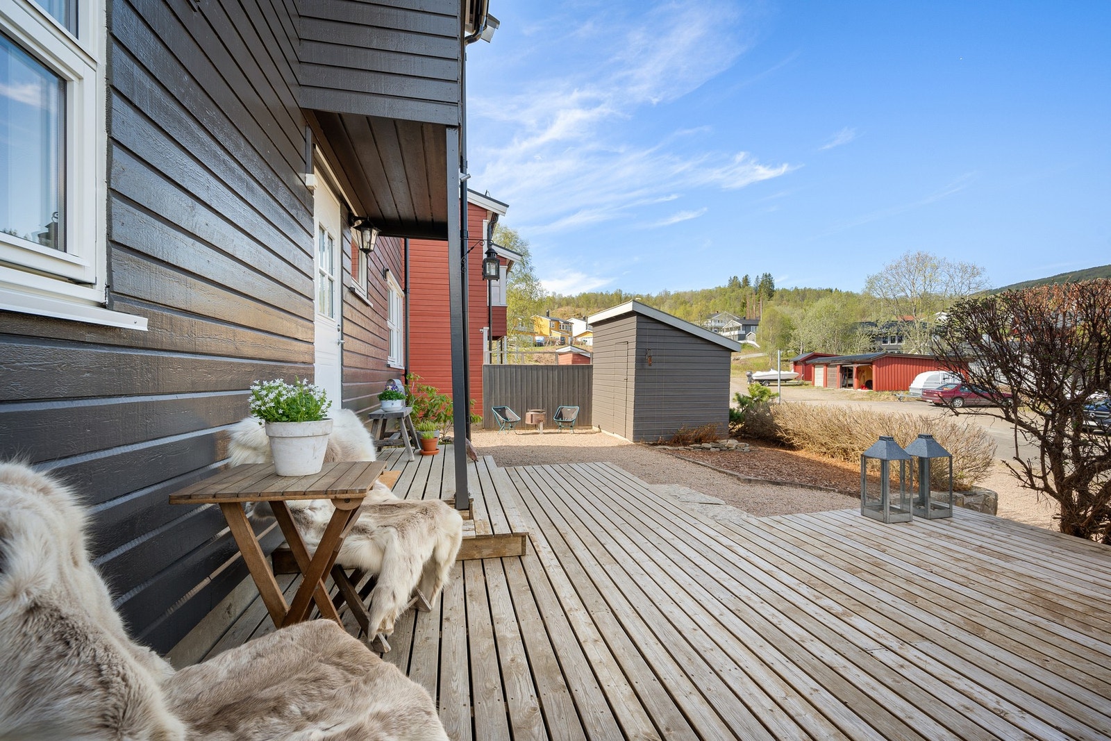 Her har du meget god solgang til sent på kvelden Galleribilde