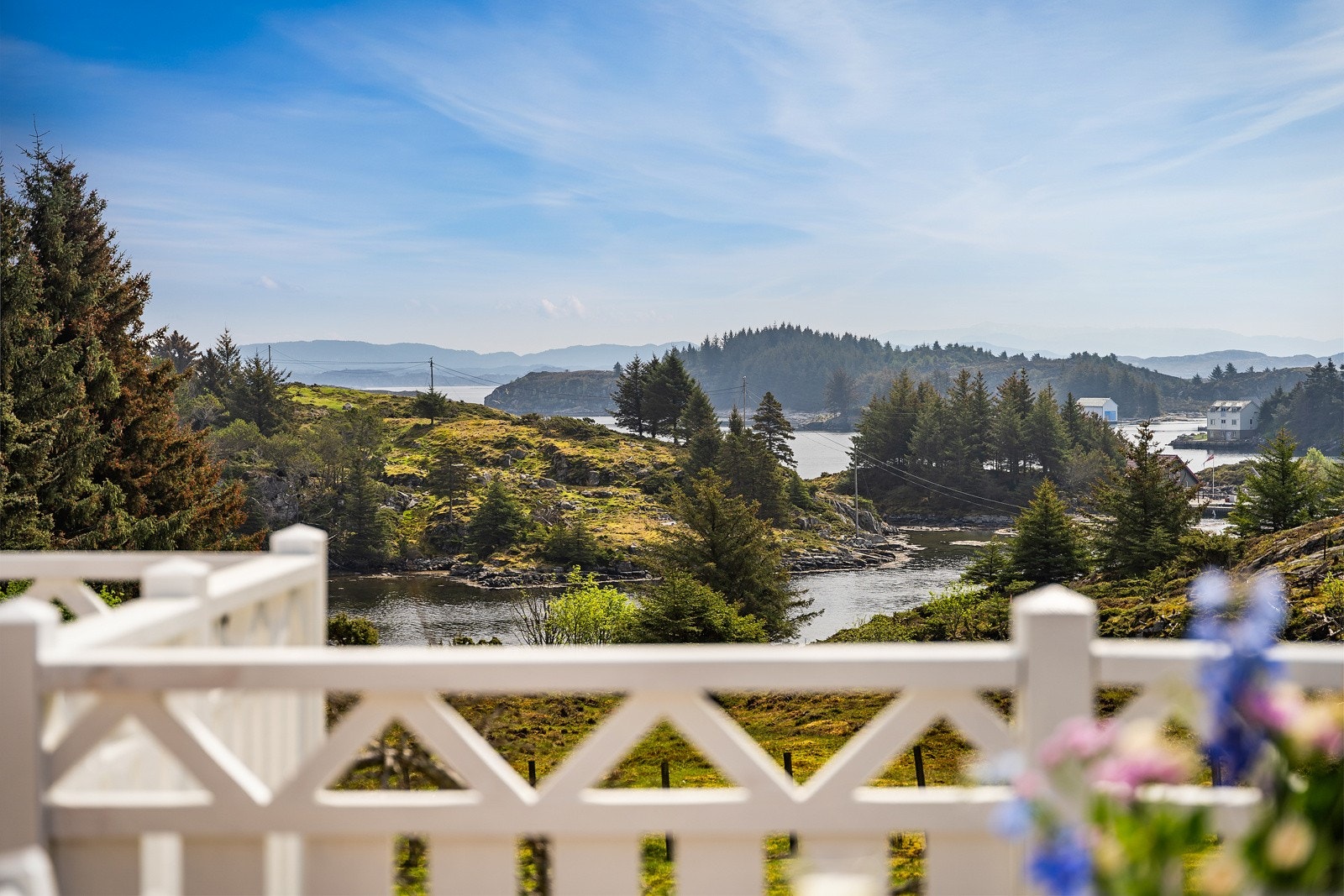 Fra terrassen. Galleribilde