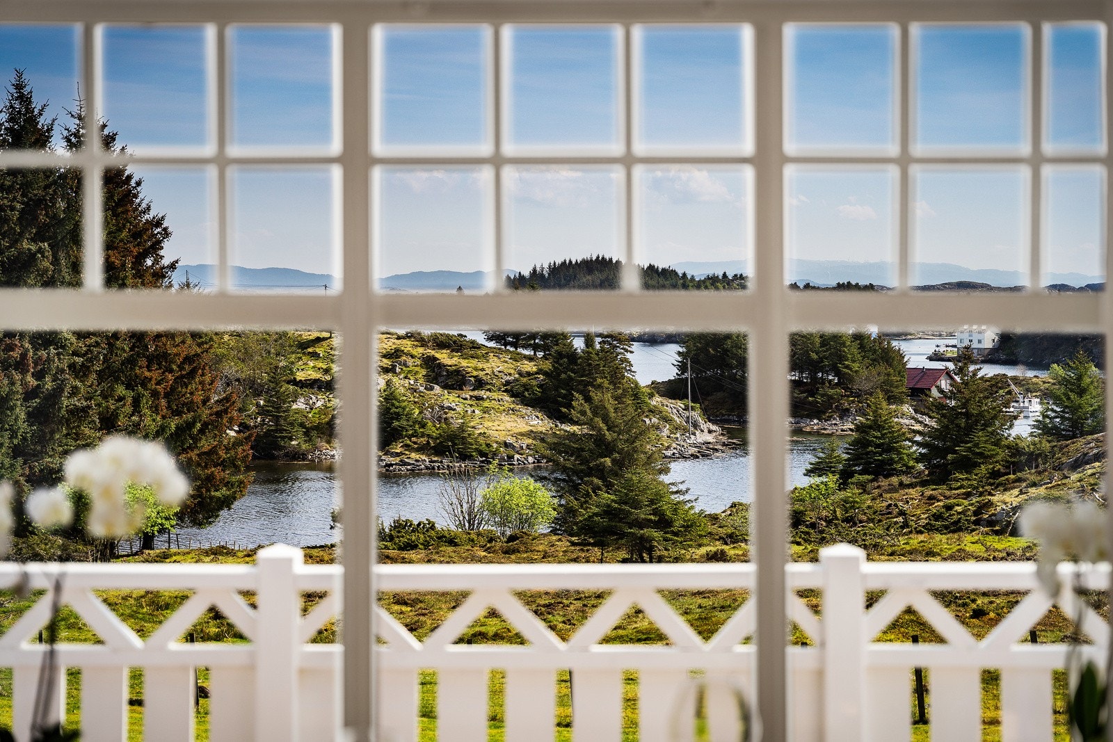 Utsikt fra stuen. Galleribilde