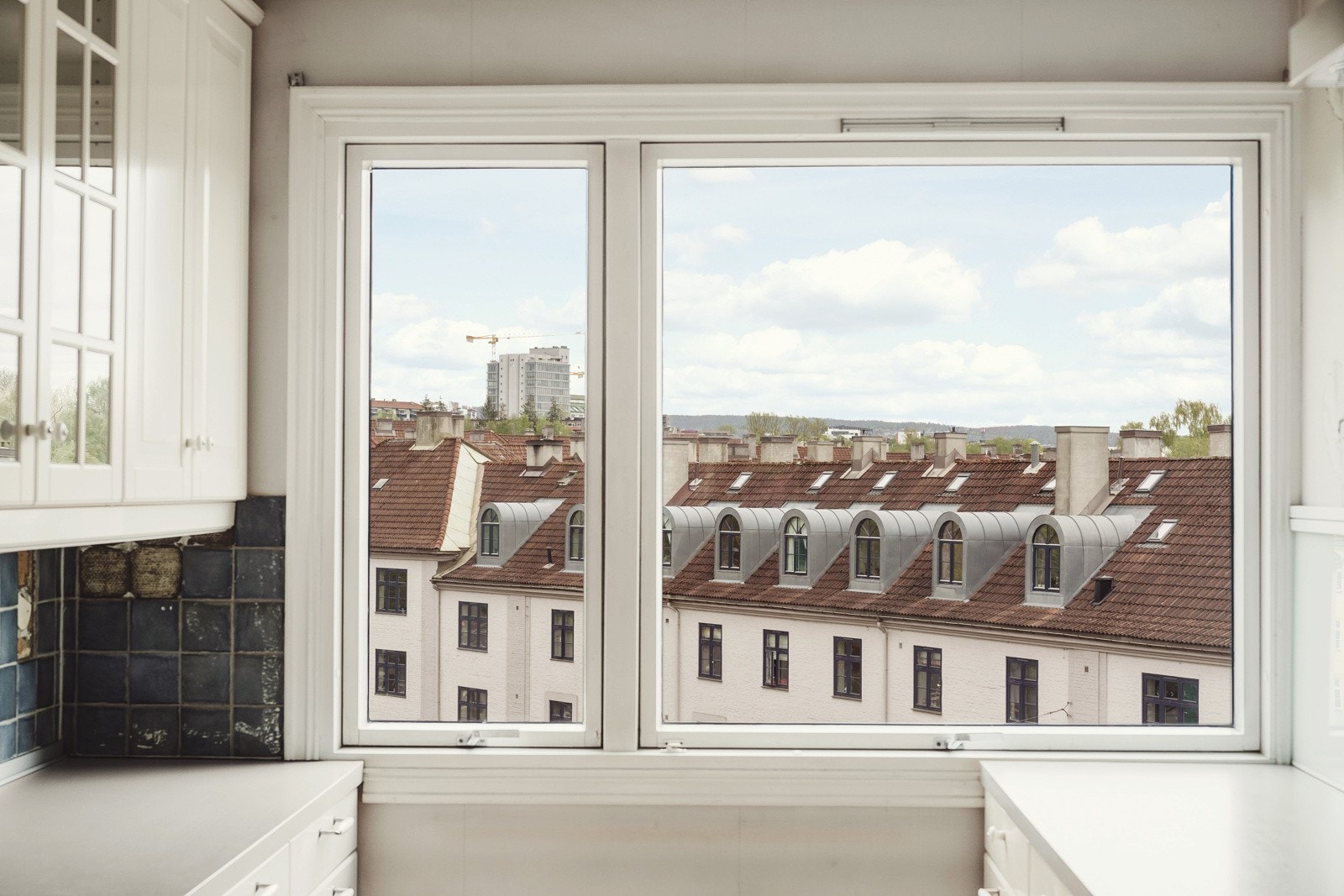 Utsikt fra kjøkkenet. Galleribilde