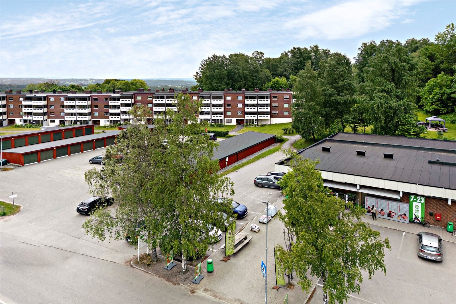 Kiwi ligger i kort gangavstand fra boligen Galleribilde