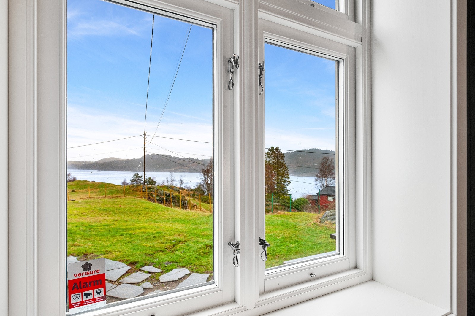 Utsikt fra garderoberom. Galleribilde