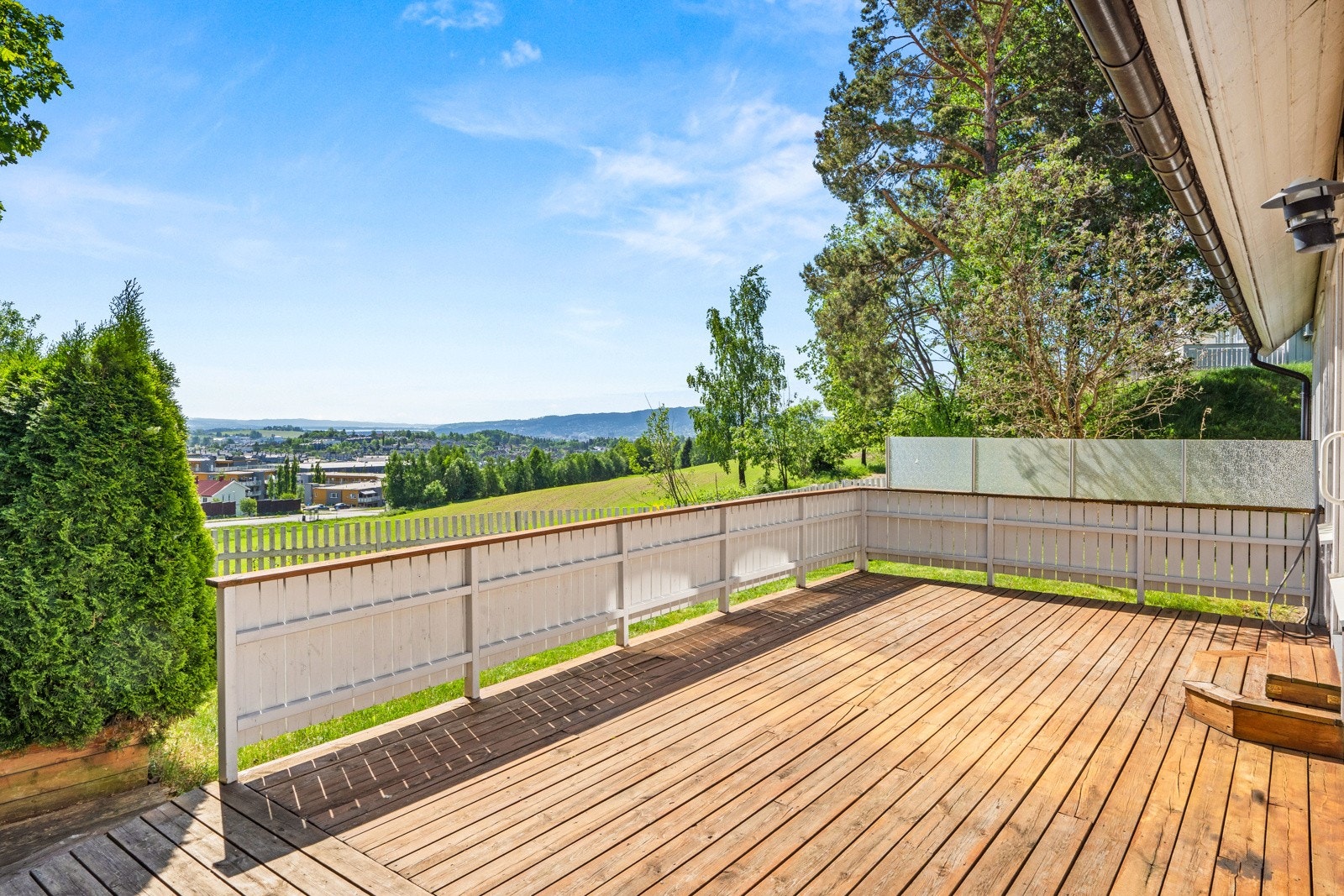 Deilig utsyn over området Galleribilde