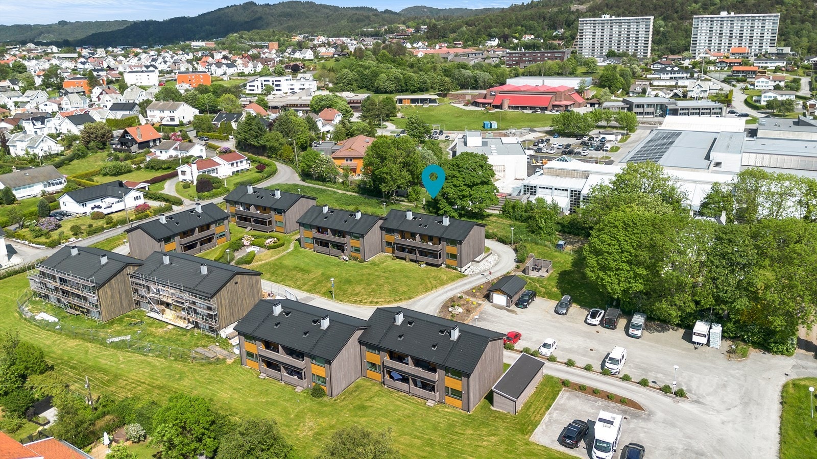 Bygningene er modernisert i regi av borettslaget. Galleribilde