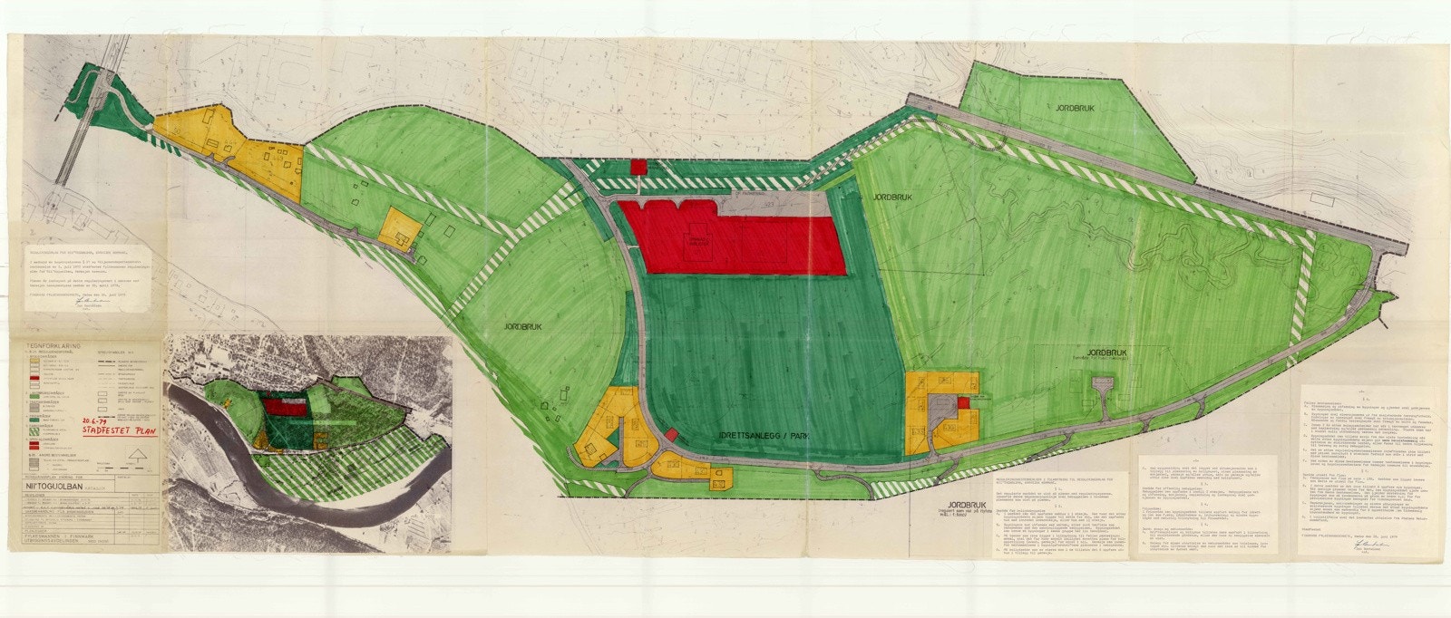 Plankart Galleribilde