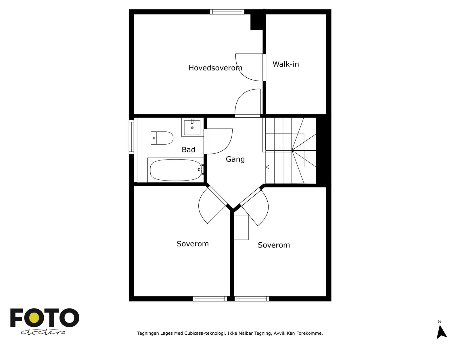Veiledende plantegning 2. etasje
- Ikke målbar Galleribilde