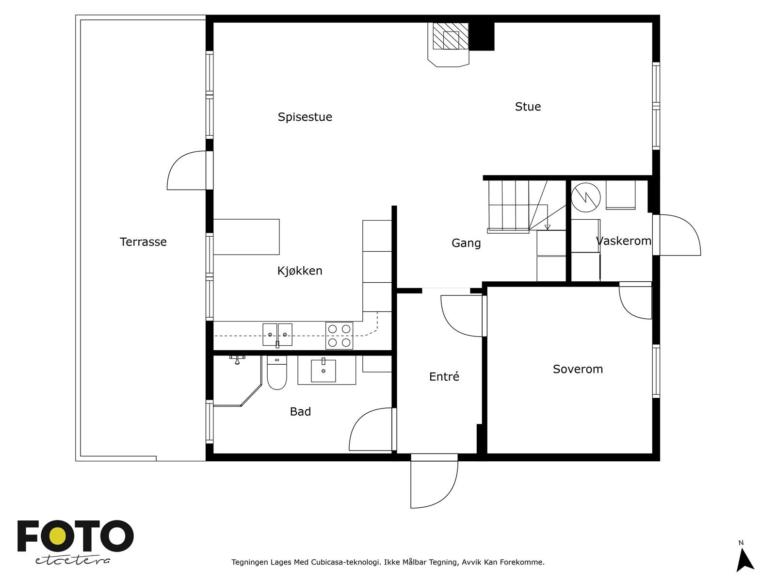 Veiledende plantegning 1. etasje
- Ikke målbar Galleribilde