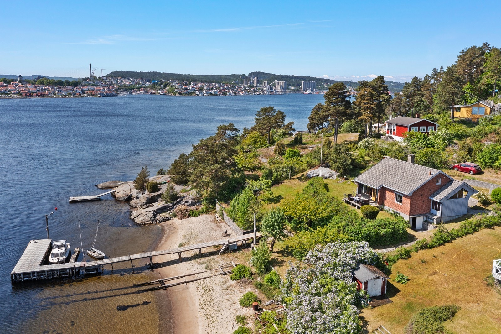 Dronebilde Galleribilde